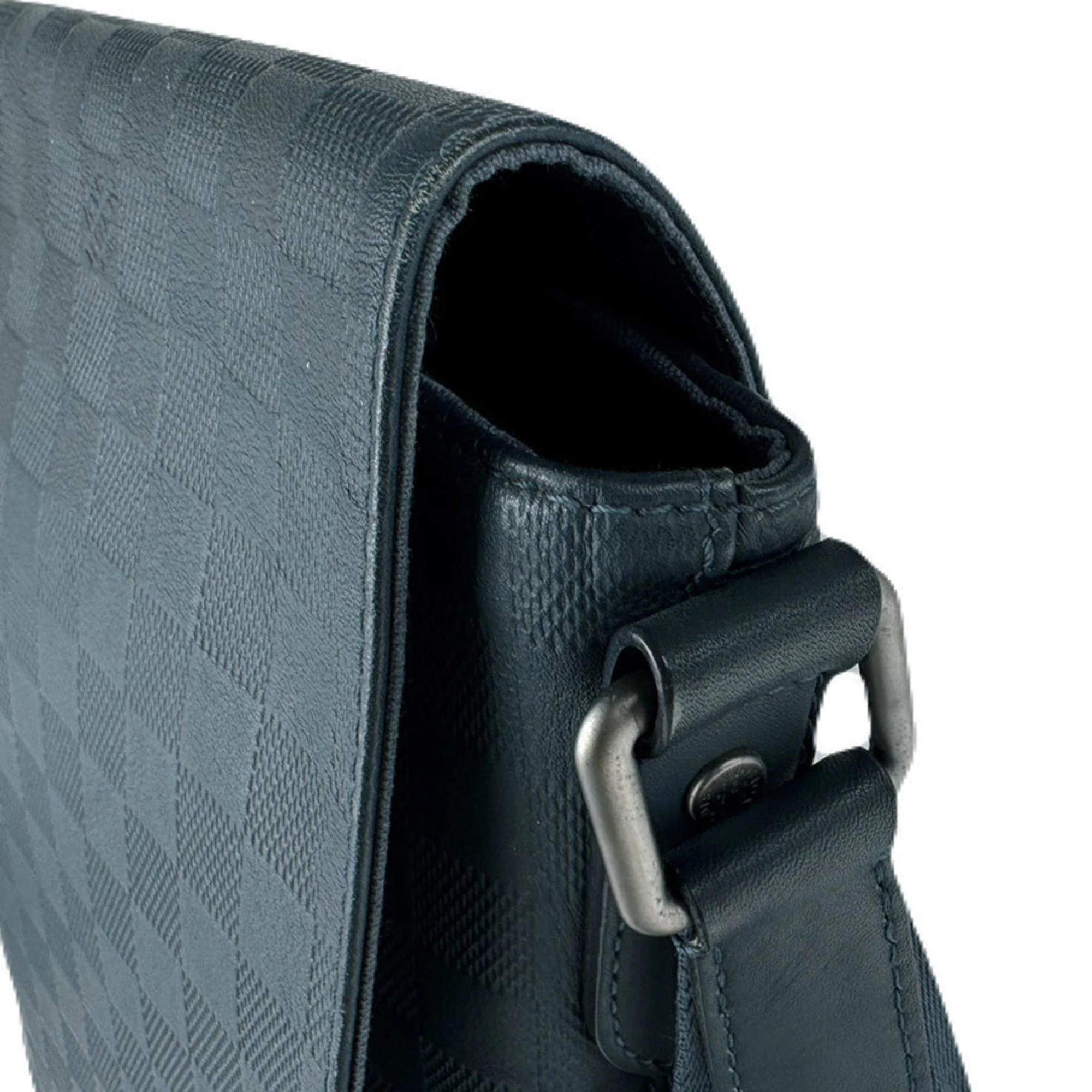 District Messenger Bag Damier Infini Leather MM - Image 7