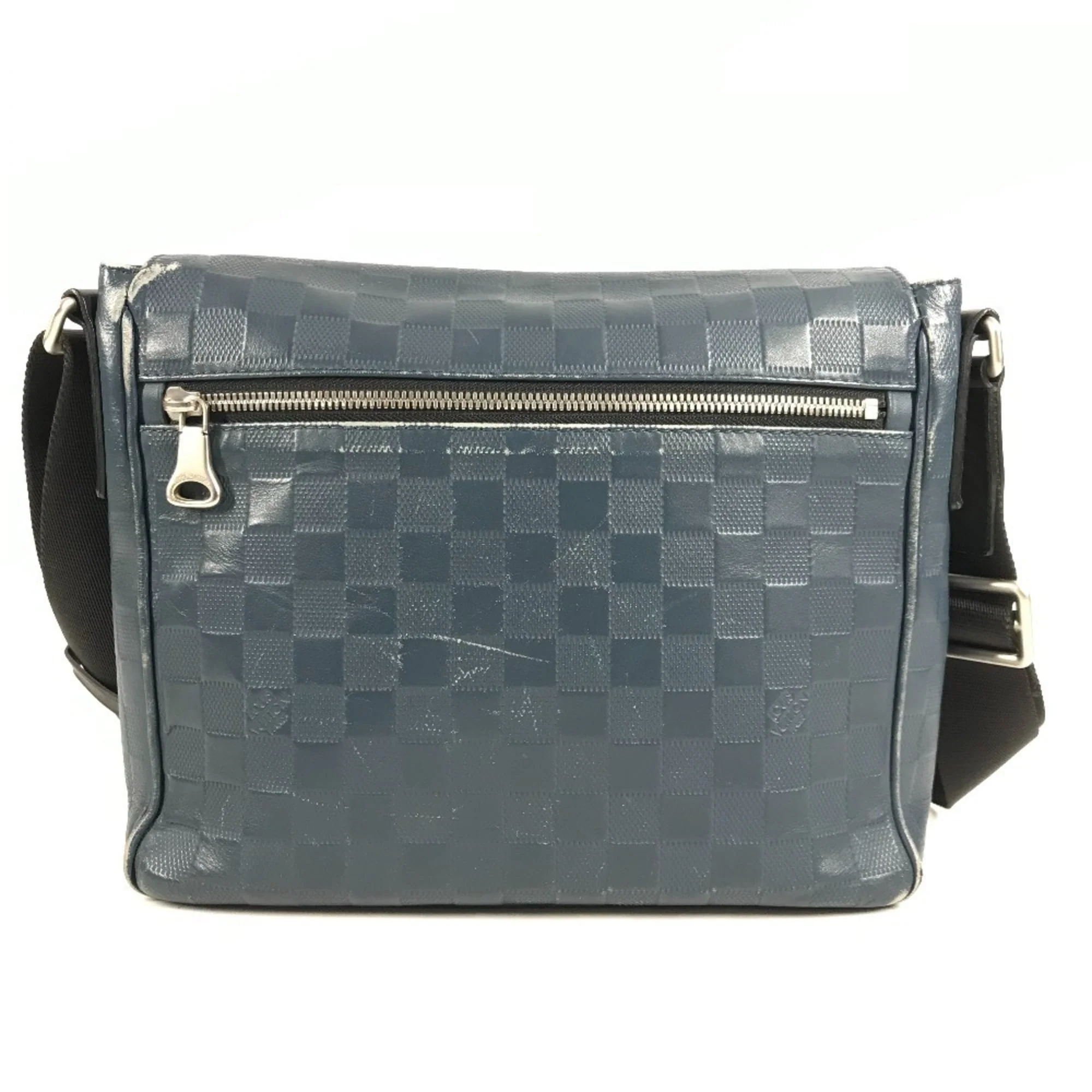 District Messenger Bag Damier Infini Leather PM - Image 2