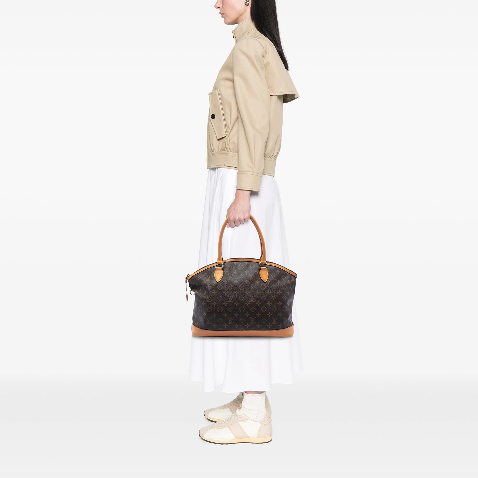 Lockit Handbag Monogram Canvas Horizontal - Image 7