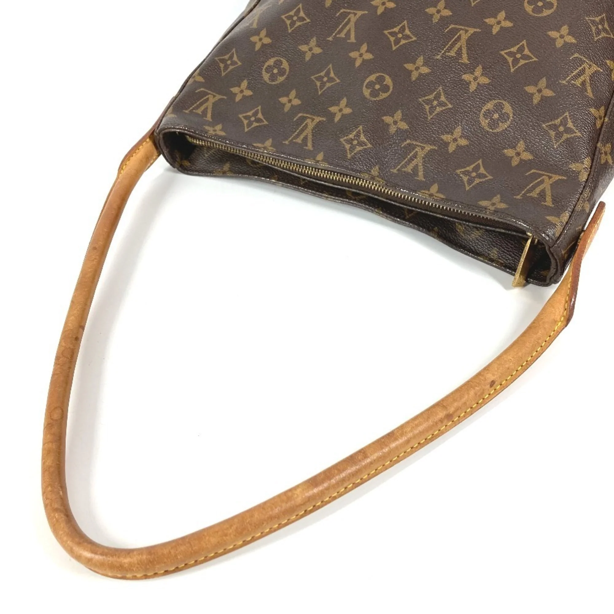 Looping Handbag Monogram Canvas GM - Image 8