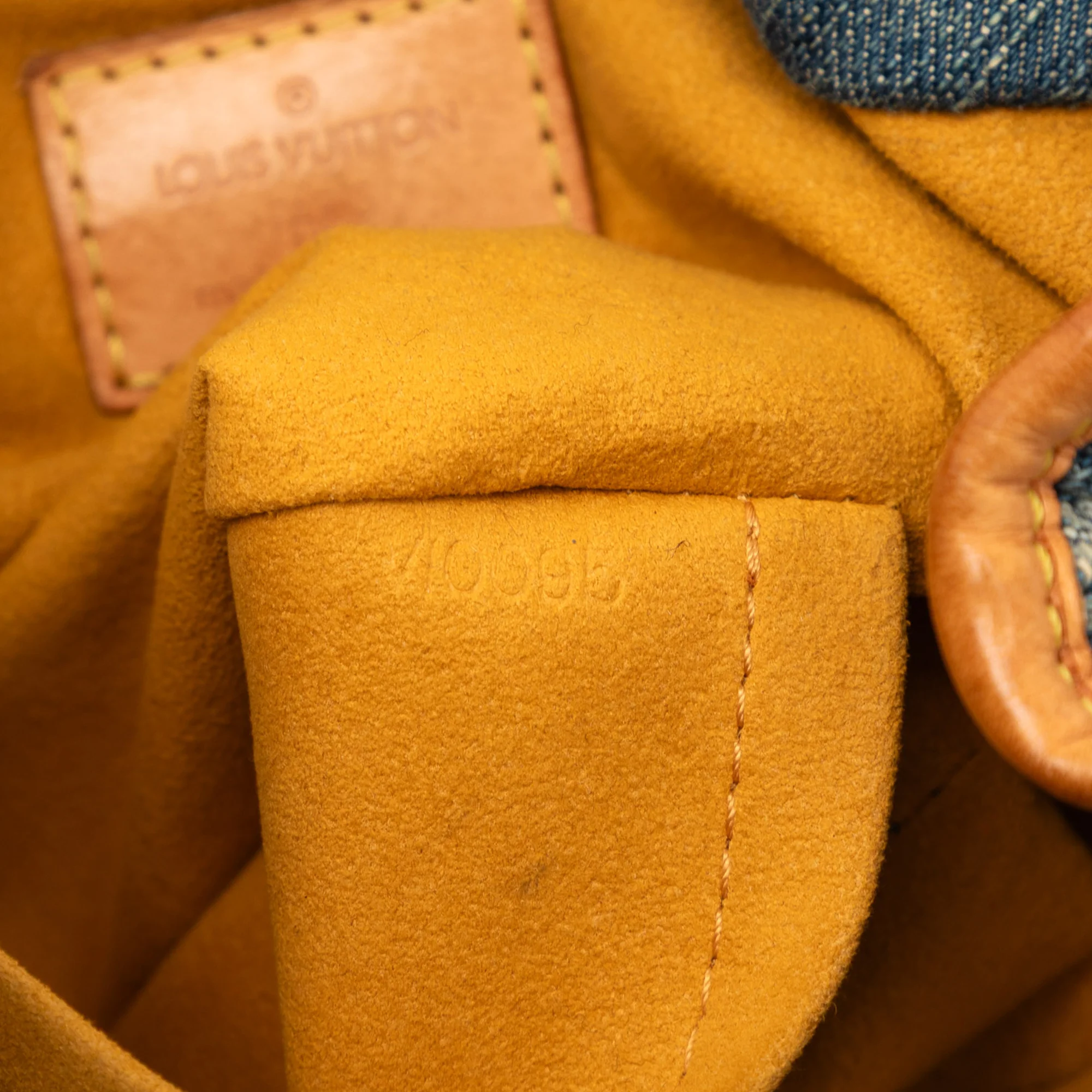 Pleaty Handbag Denim Small - Image 6