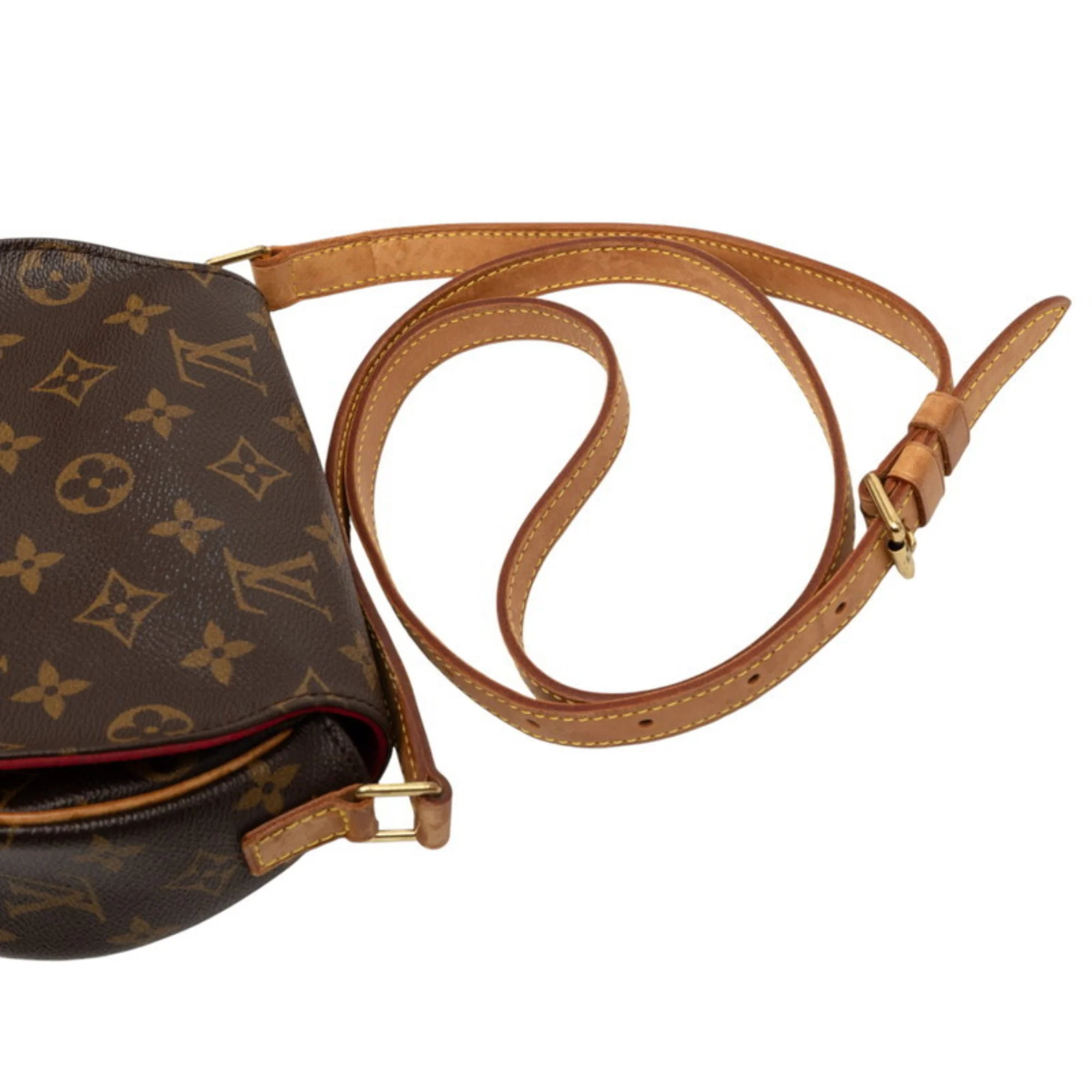 Tambourine Handbag Monogram Canvas - Image 4