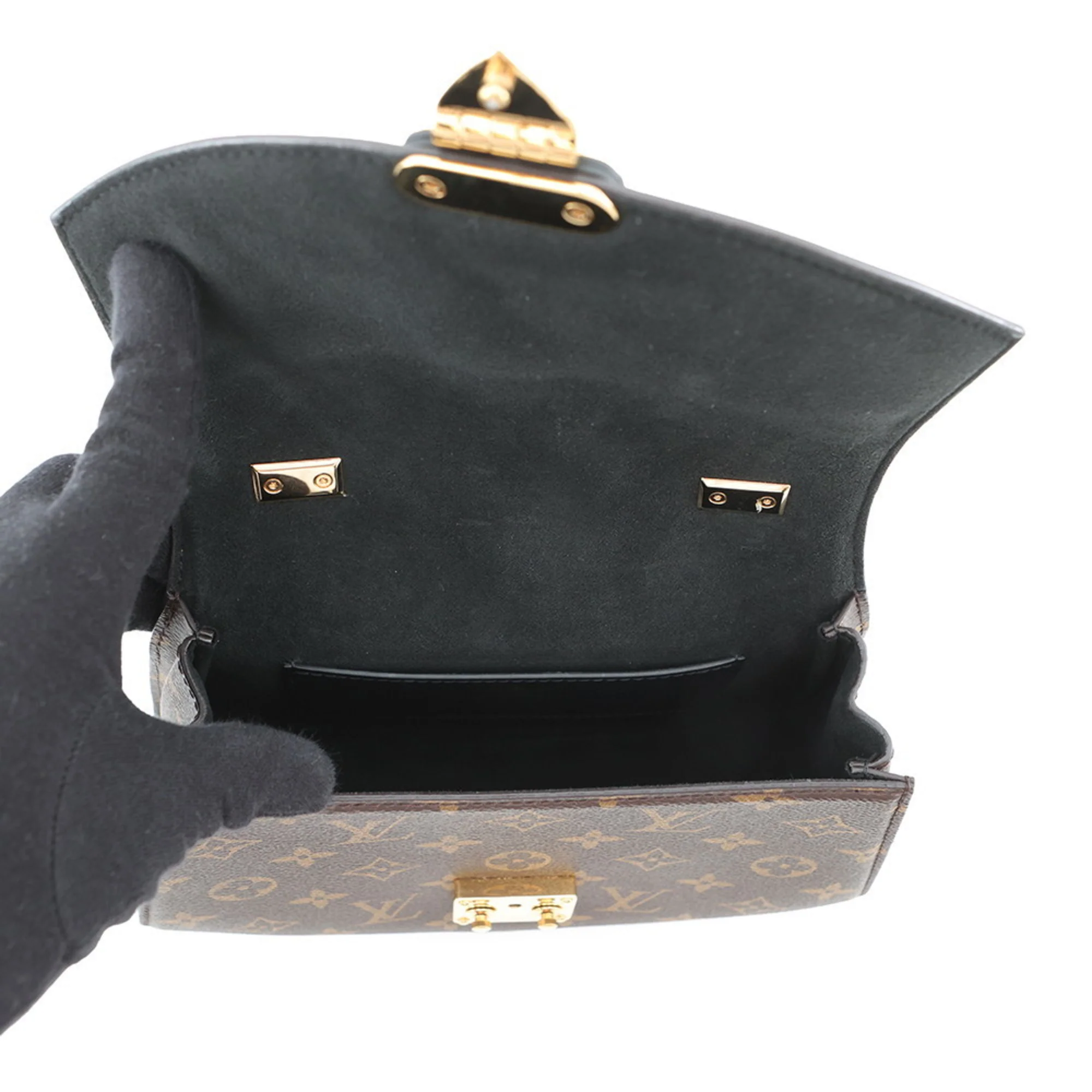 Tilsitt Top Handle Bag Reverse Monogram Canvas - Image 7