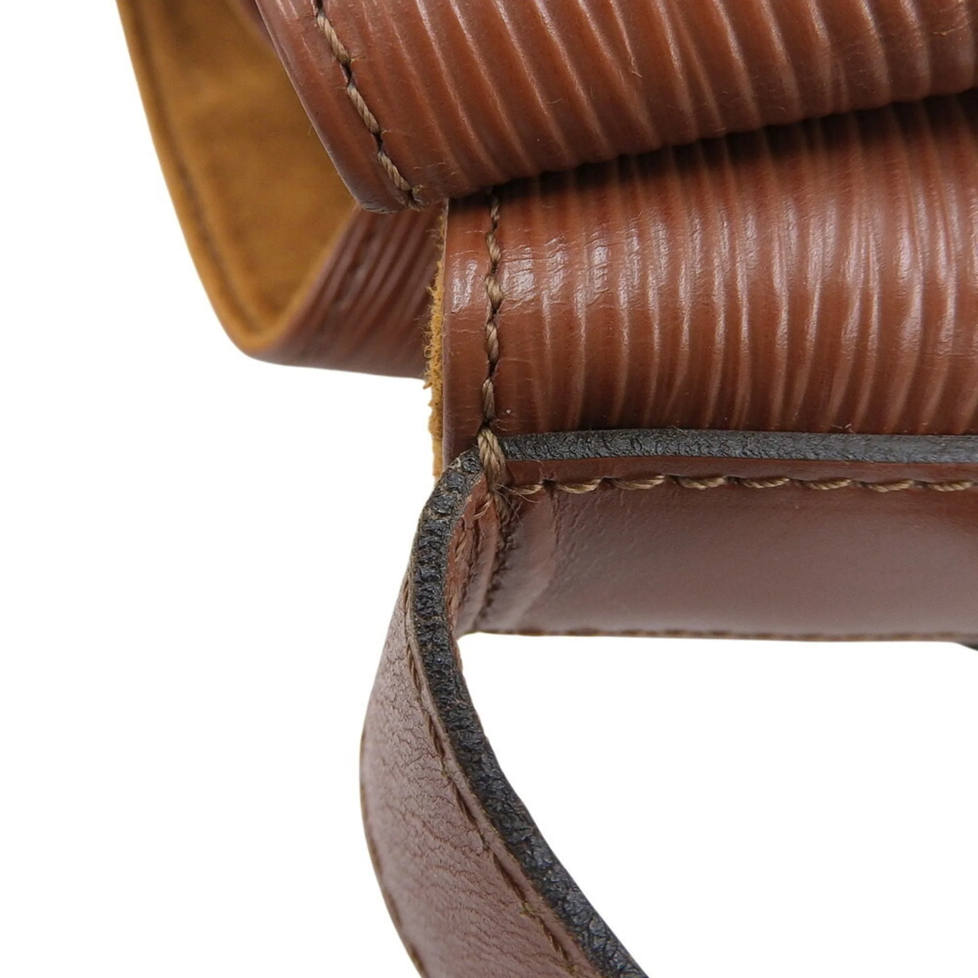 Vintage Sac d'Epaule Handbag Epi Leather PM - Image 7