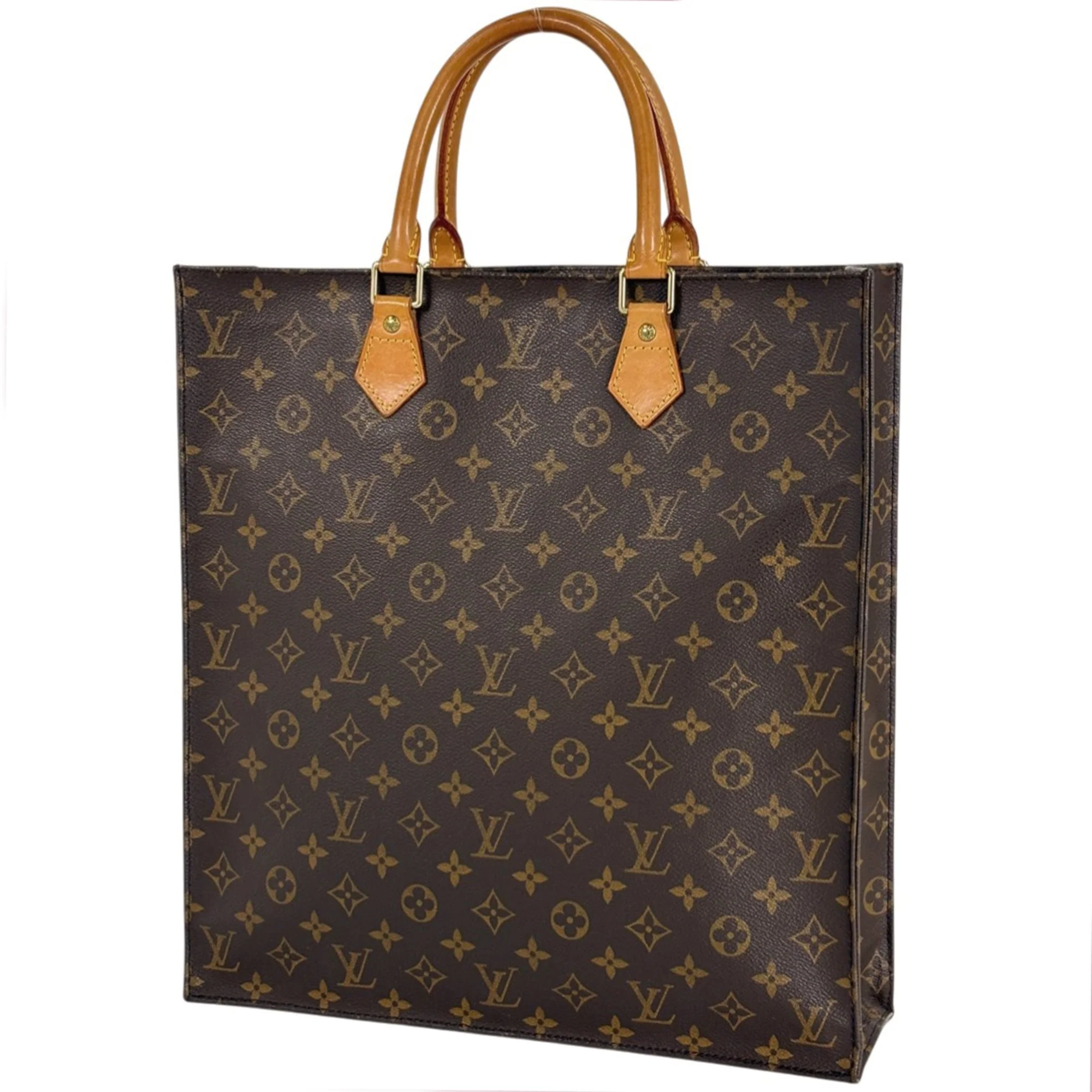 Vintage Sac Plat Bag Monogram Canvas