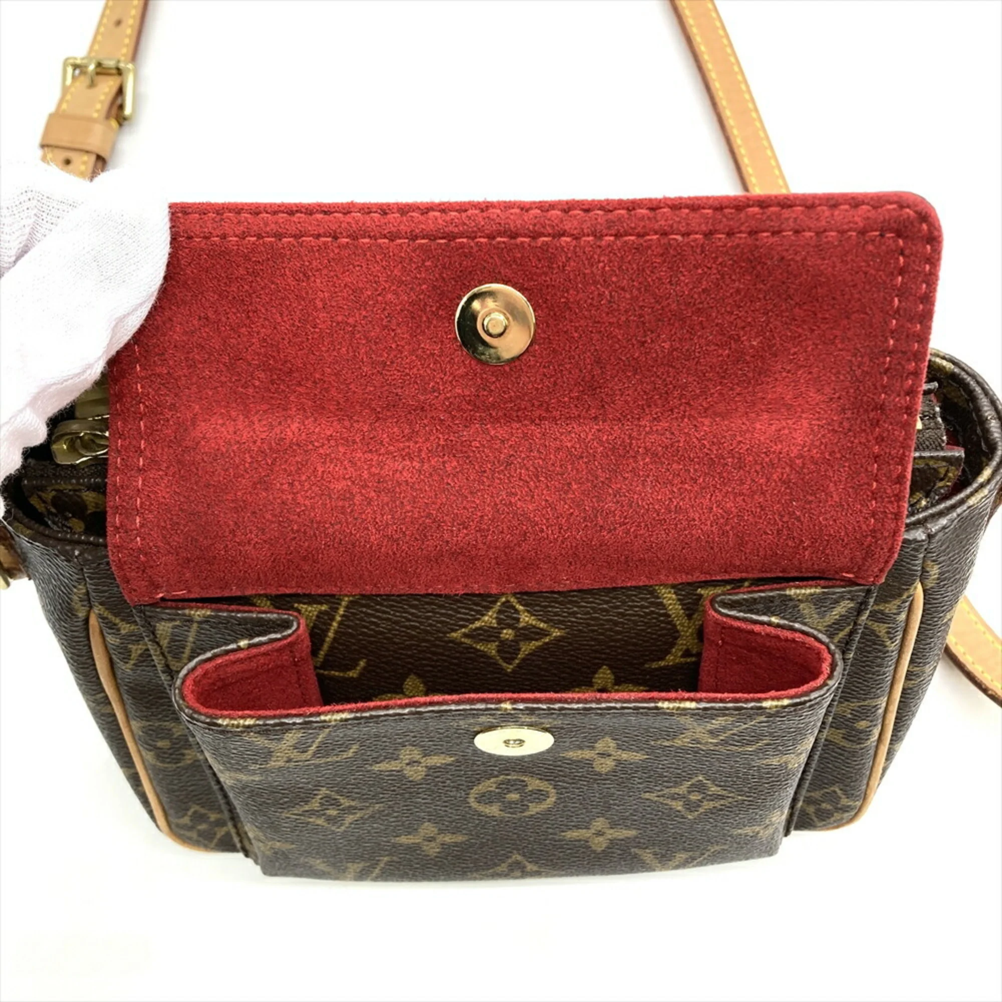 Viva Cite Handbag Monogram Canvas PM - Image 8