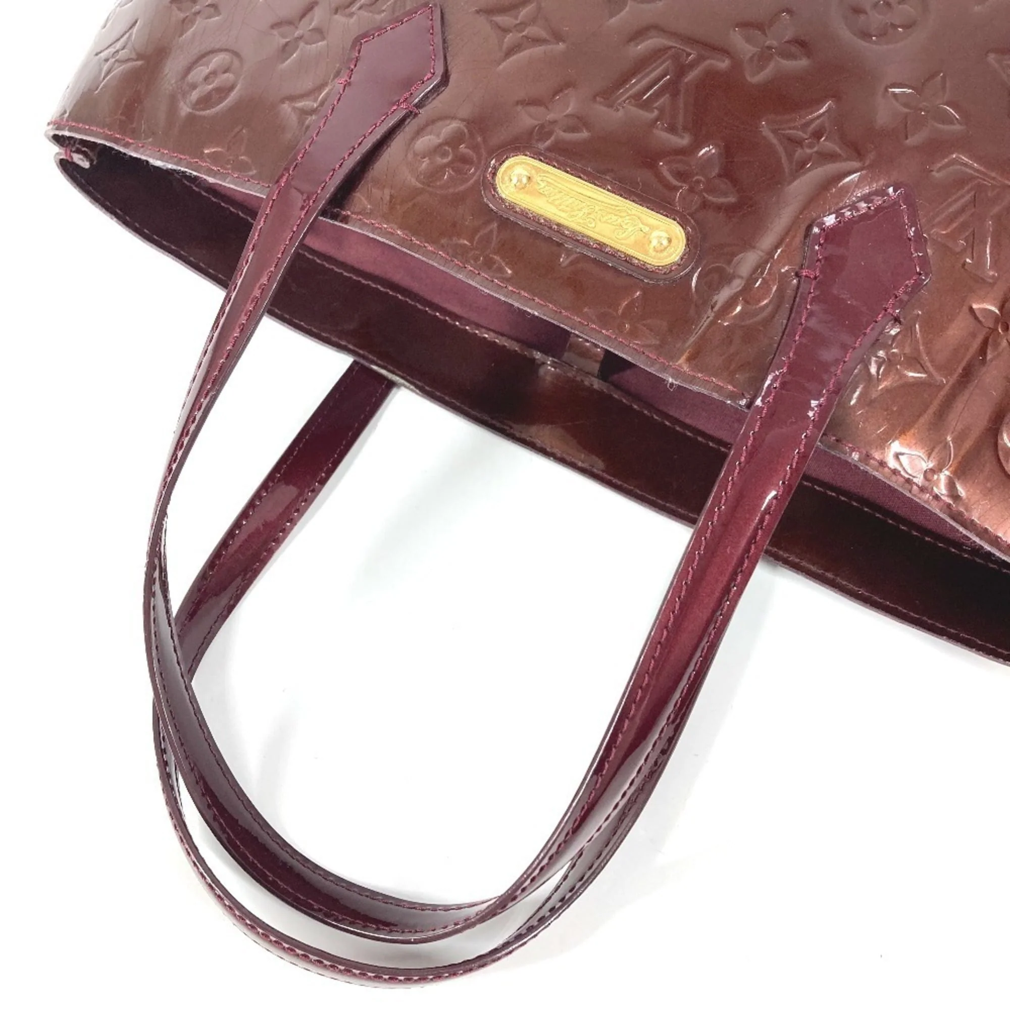 Wilshire Handbag Monogram Vernis MM - Image 8