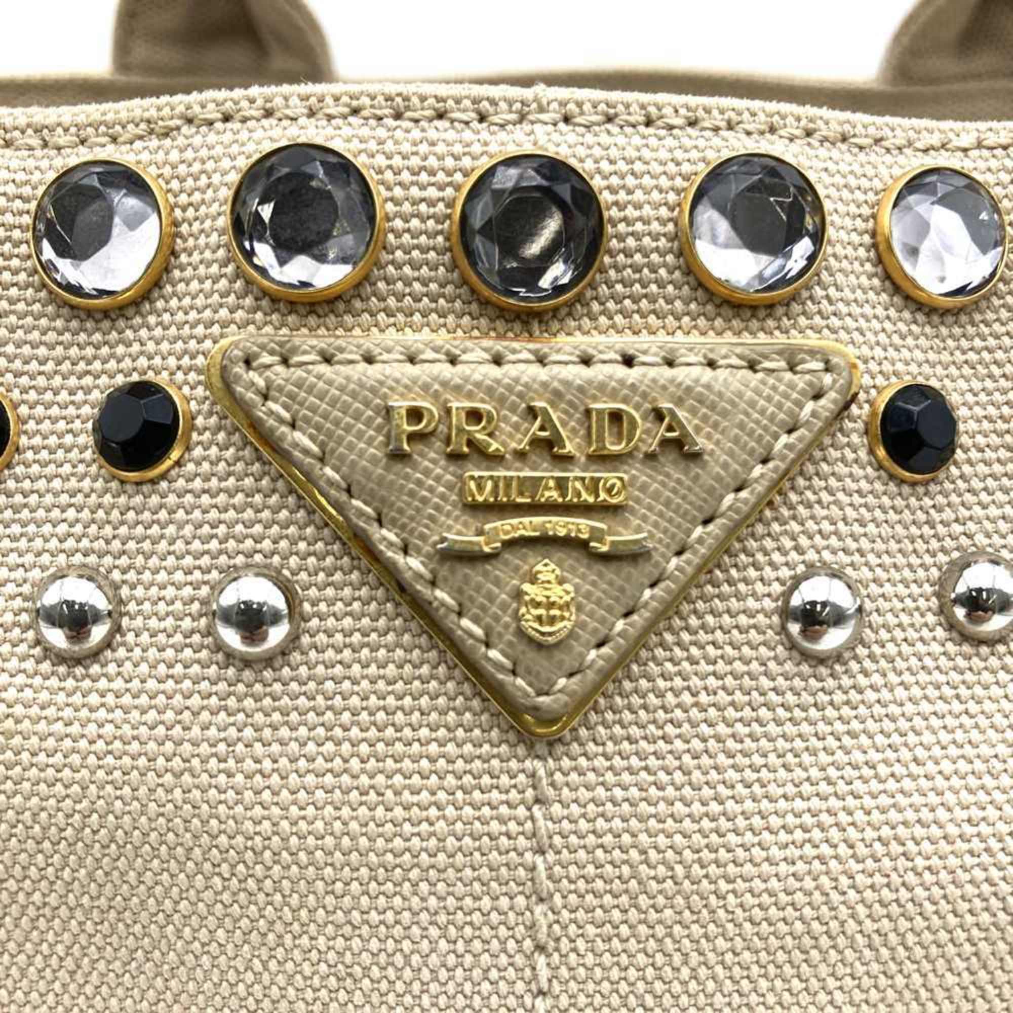 Canapa Convertible Tote Rhinestone Embellished Canvas Medium - Image 2