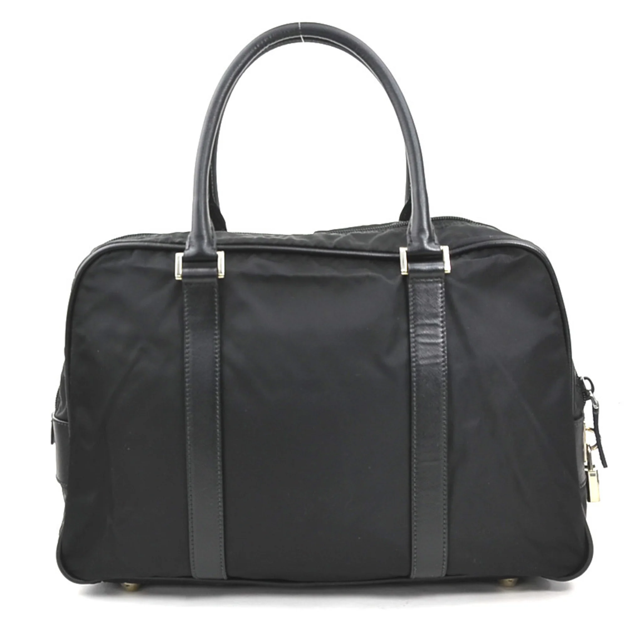 Convertible Weekender Bag Tessuto with Saffiano Leather Medium - Image 3