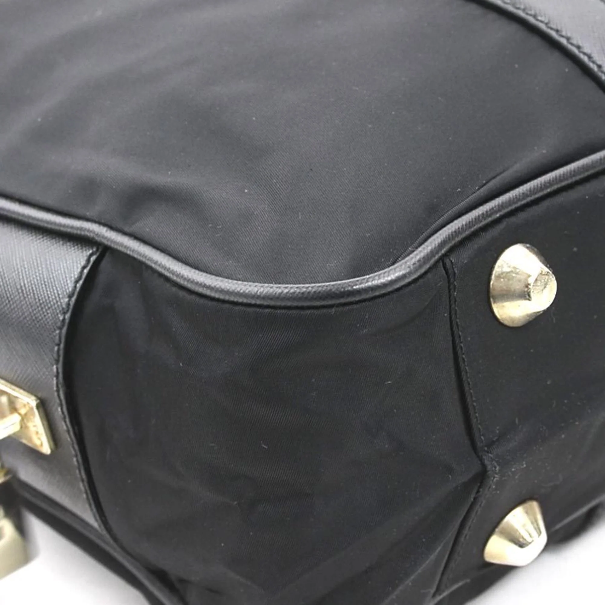Convertible Weekender Bag Tessuto with Saffiano Leather Medium - Image 7