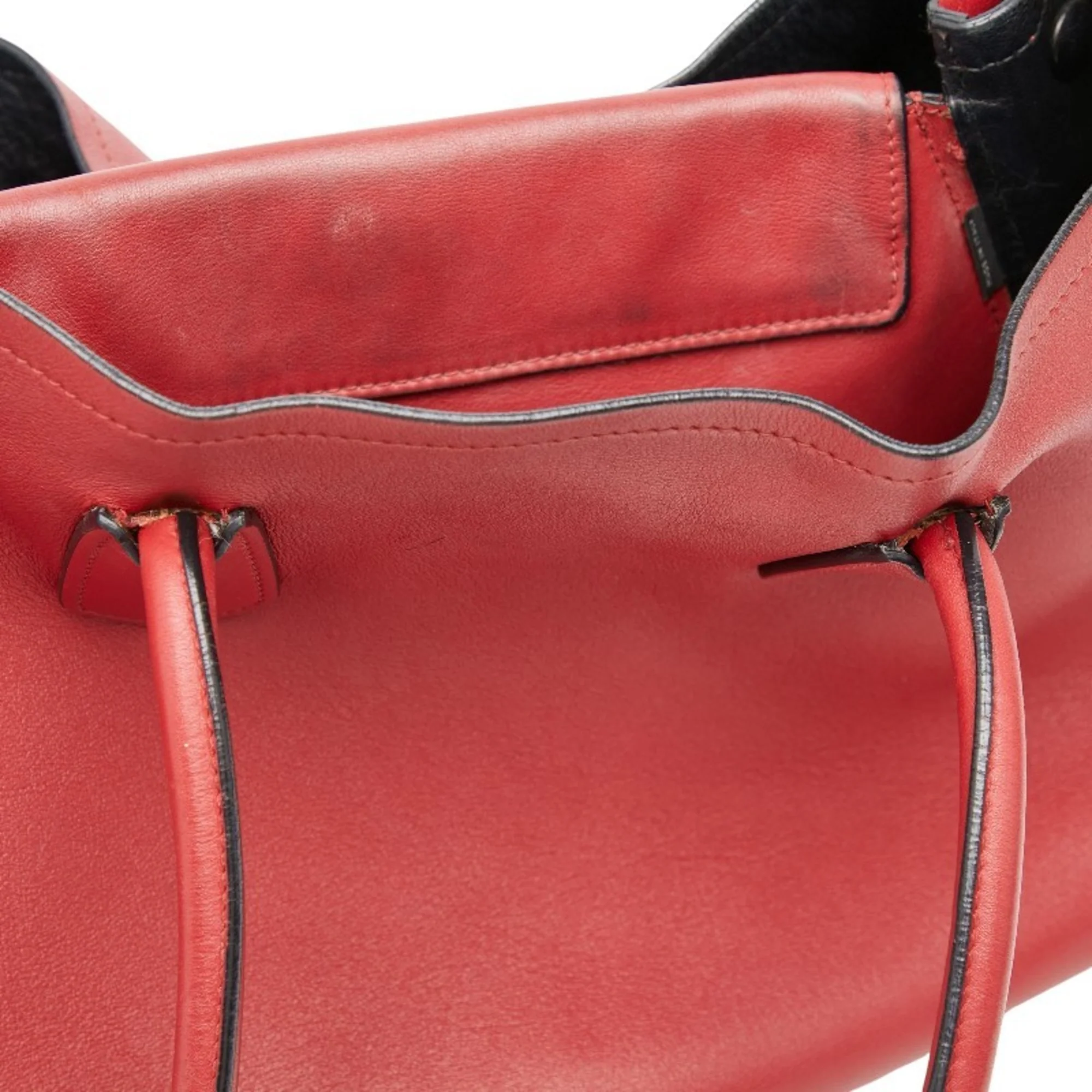 Cuir Double Tote Saffiano Leather Medium - Image 9