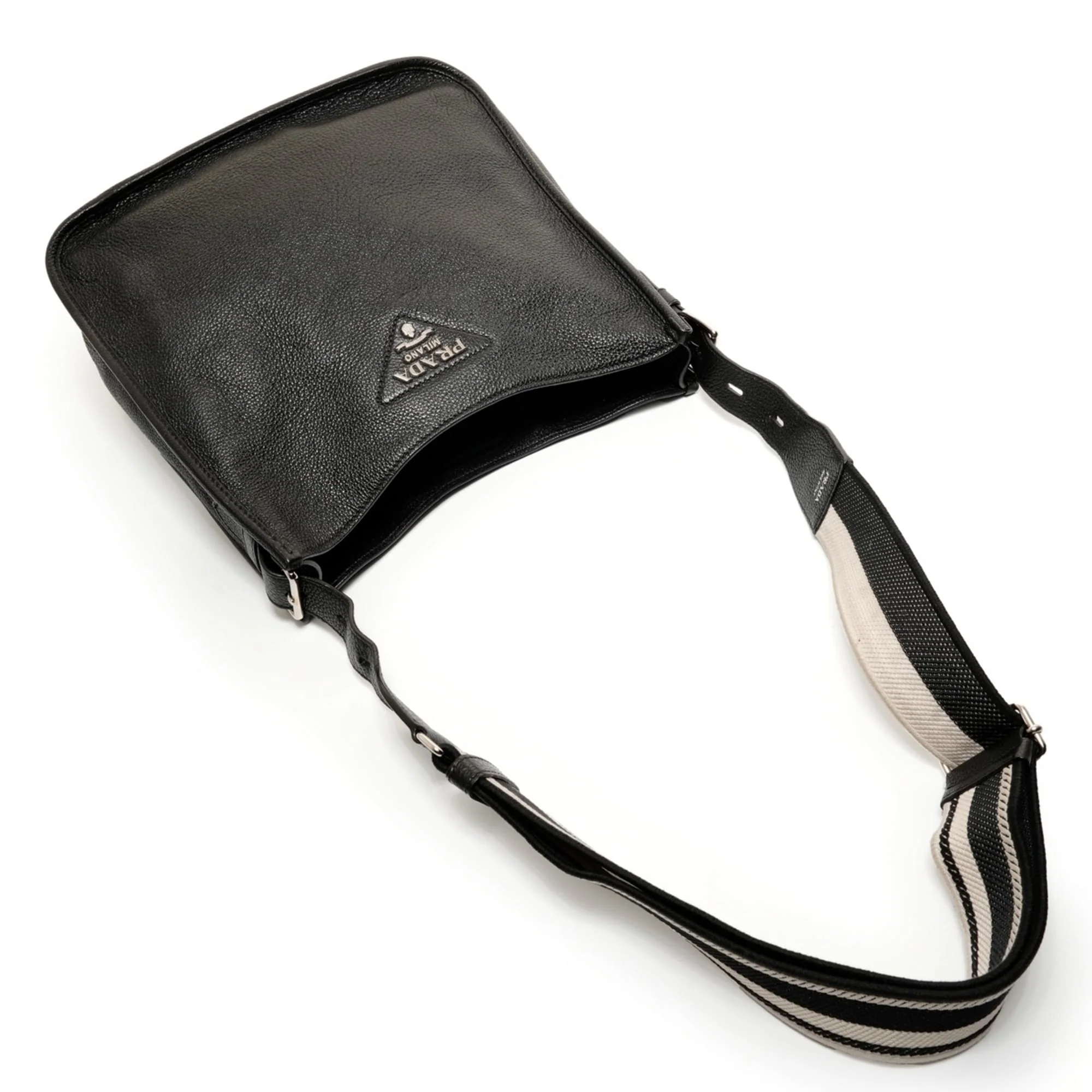 Logo Strap Hobo Leather Medium - Image 8