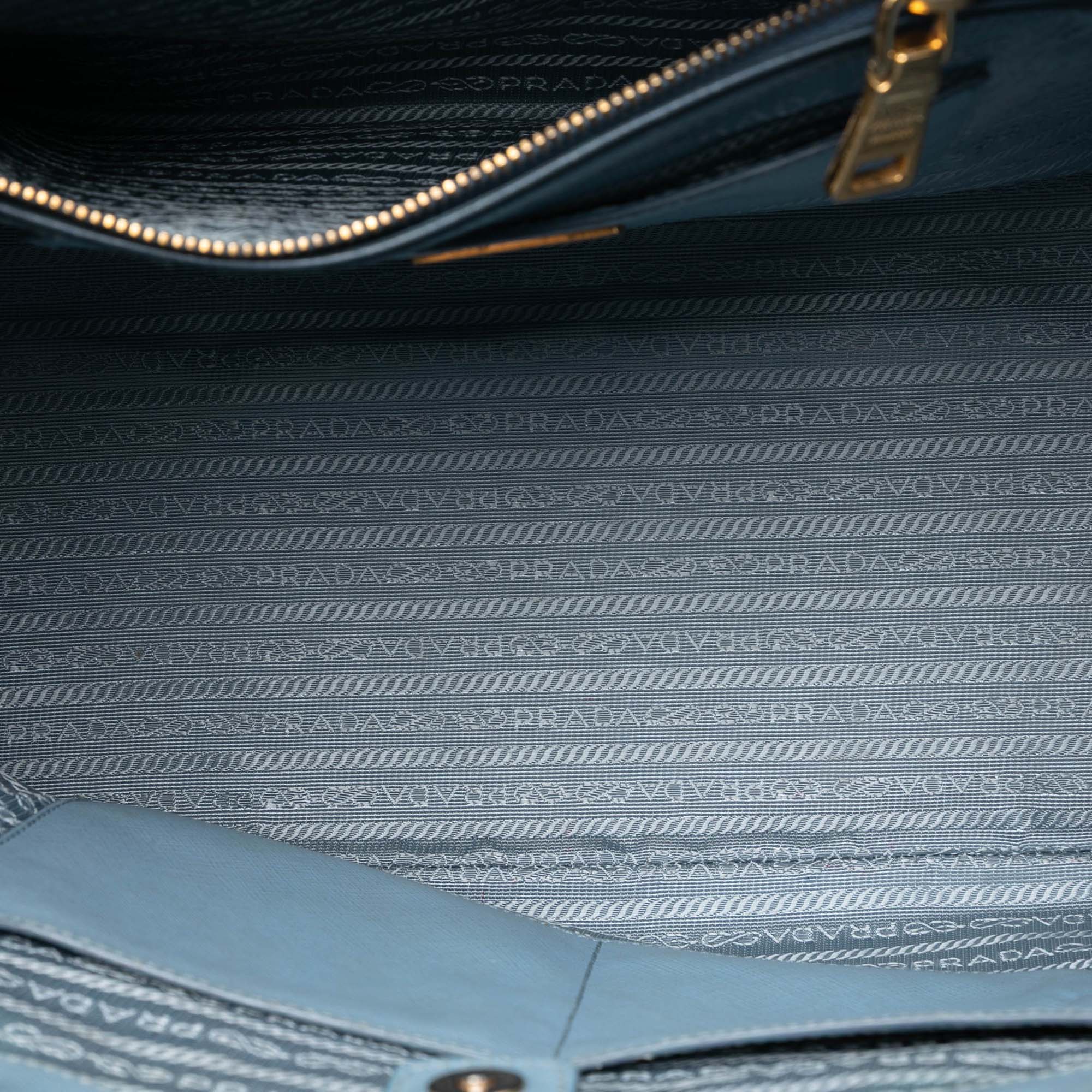 Lux Open Tote Saffiano Leather Large - Image 4