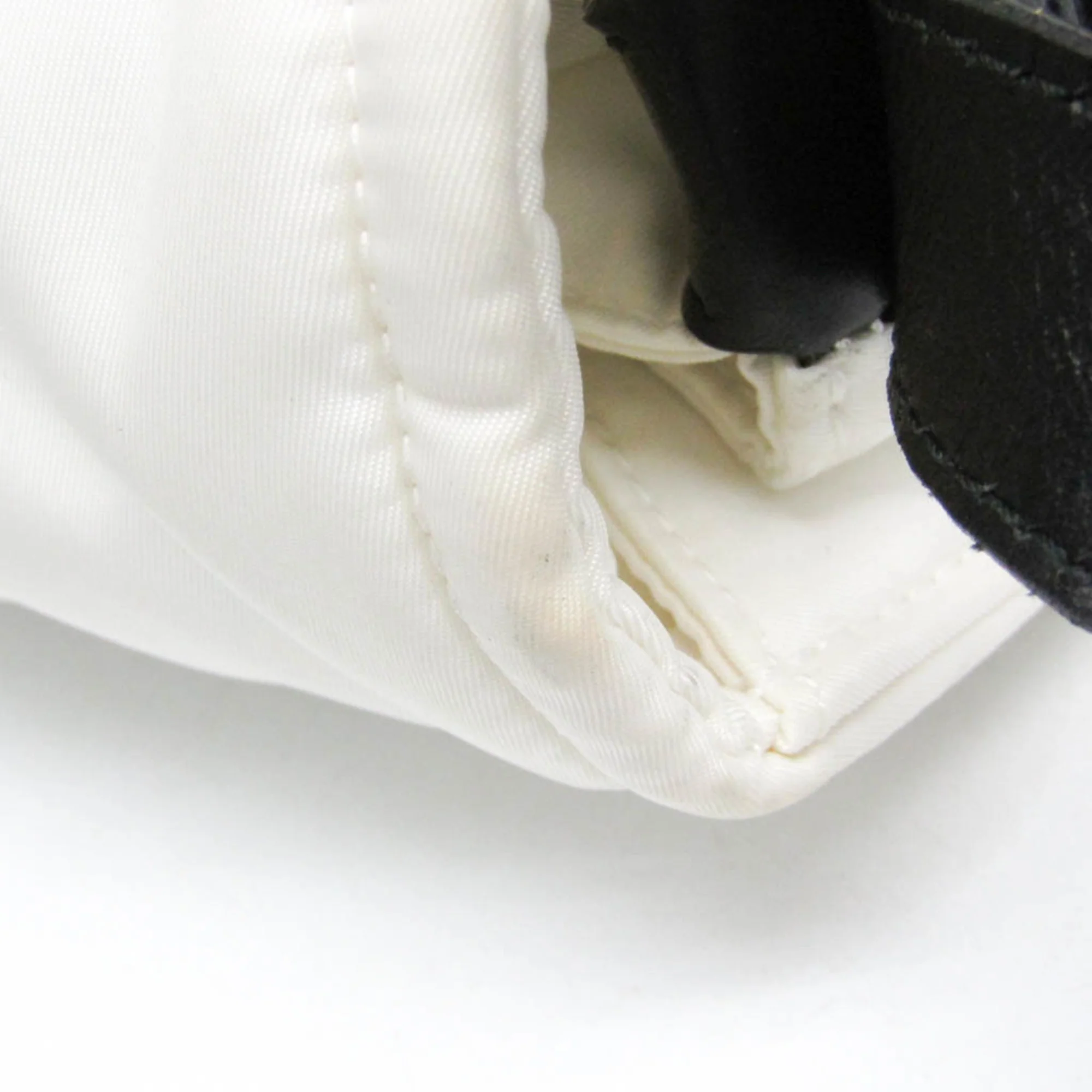 Padded Flap Shoulder Bag Re-Nylon Small - Image 9
