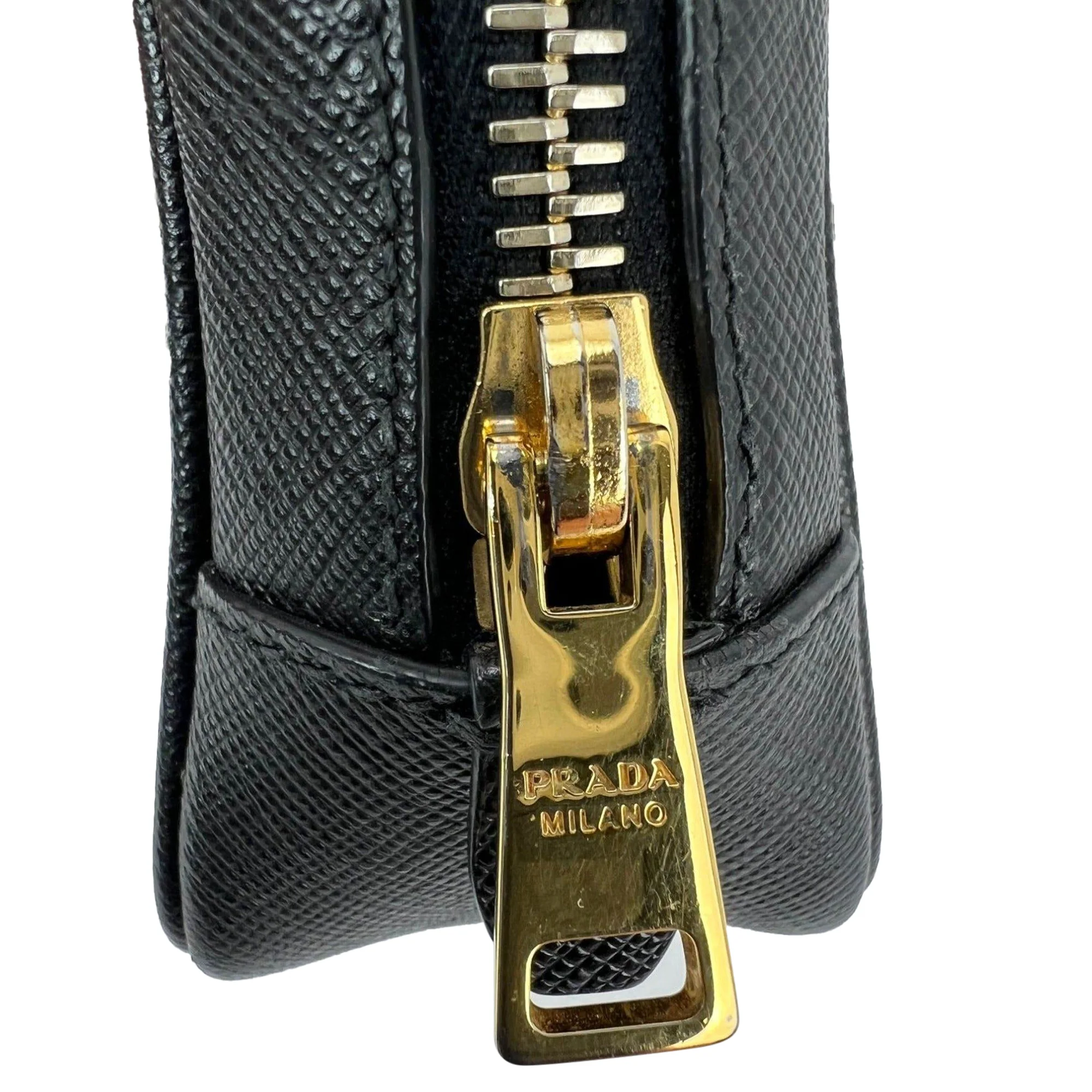 Zip Crossbody Bag Saffiano Leather Mini - Image 8