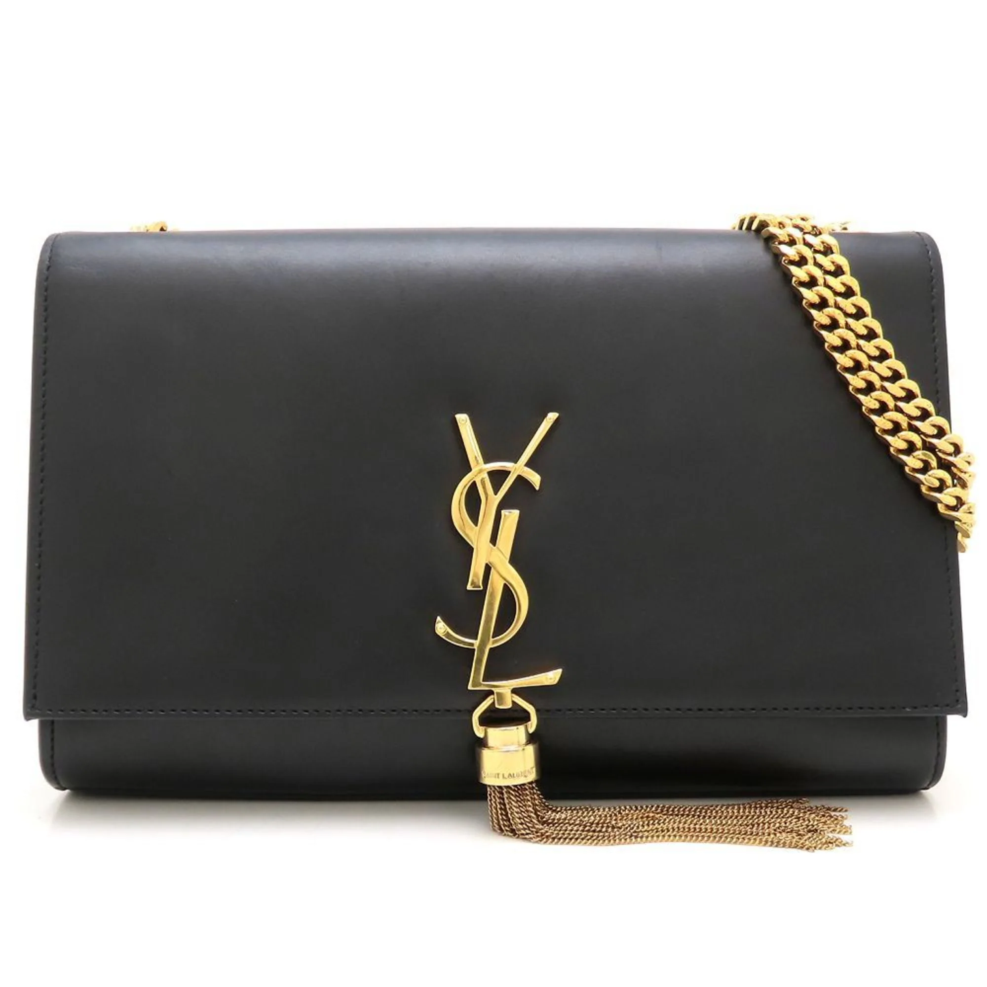 Classic Monogram Tassel Crossbody Bag Leather Medium - Image 2