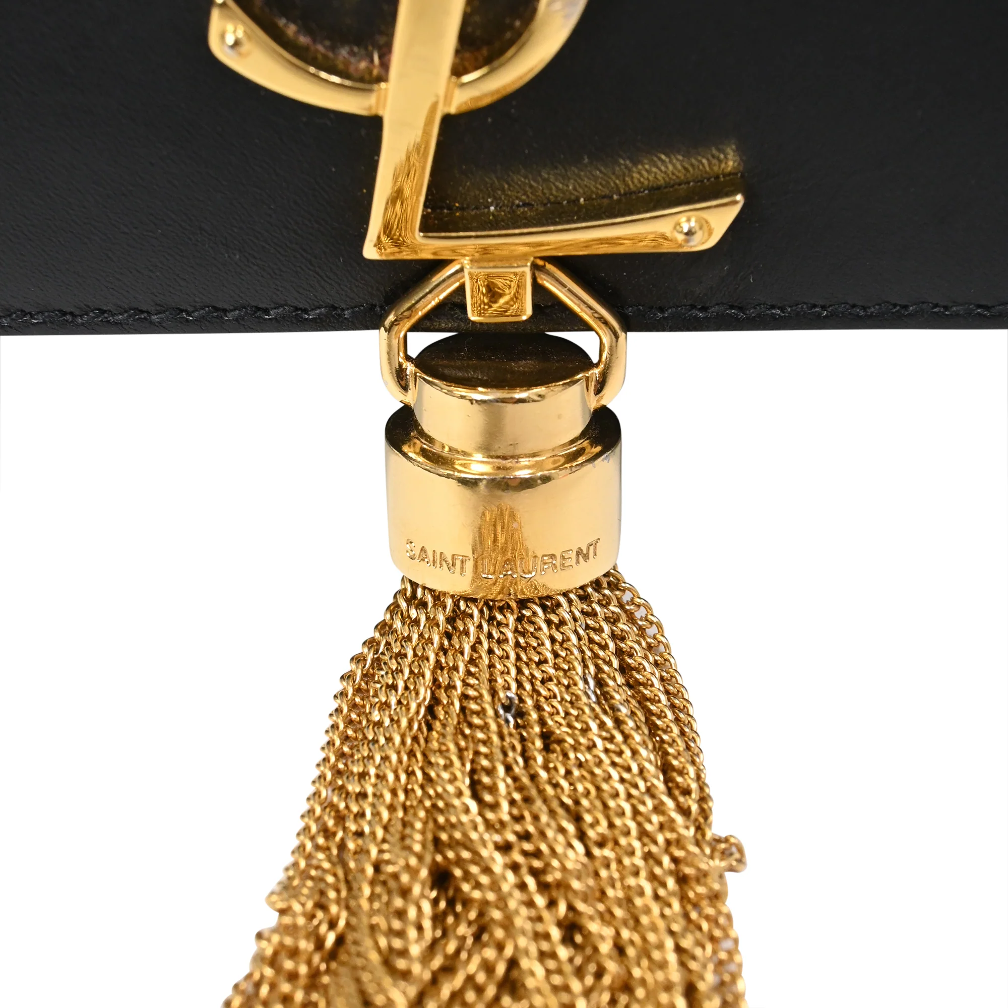 Classic Monogram Tassel Crossbody Bag Leather Small - Image 10