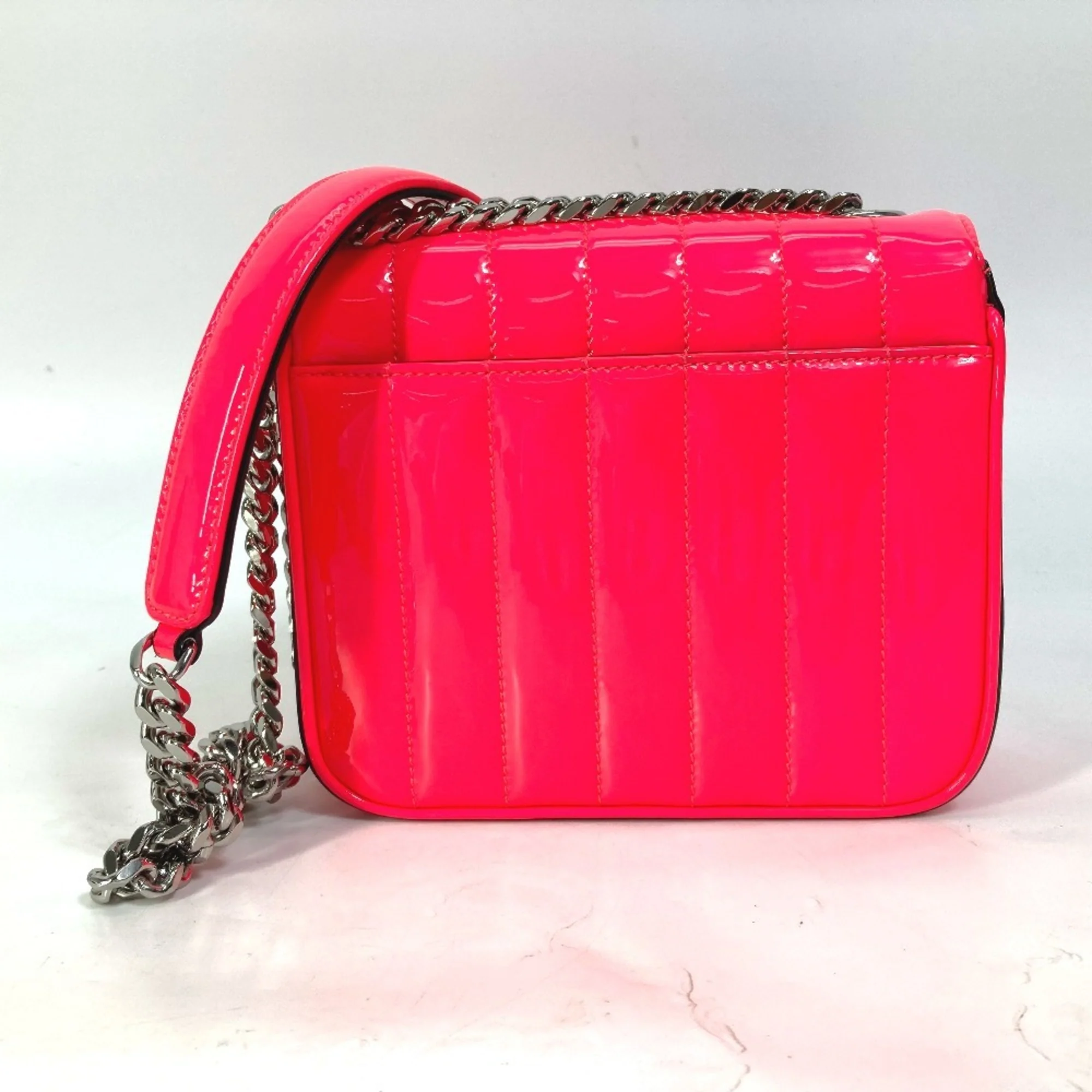 Vicky Crossbody Bag Vertical Quilted Patent Small - Image 4