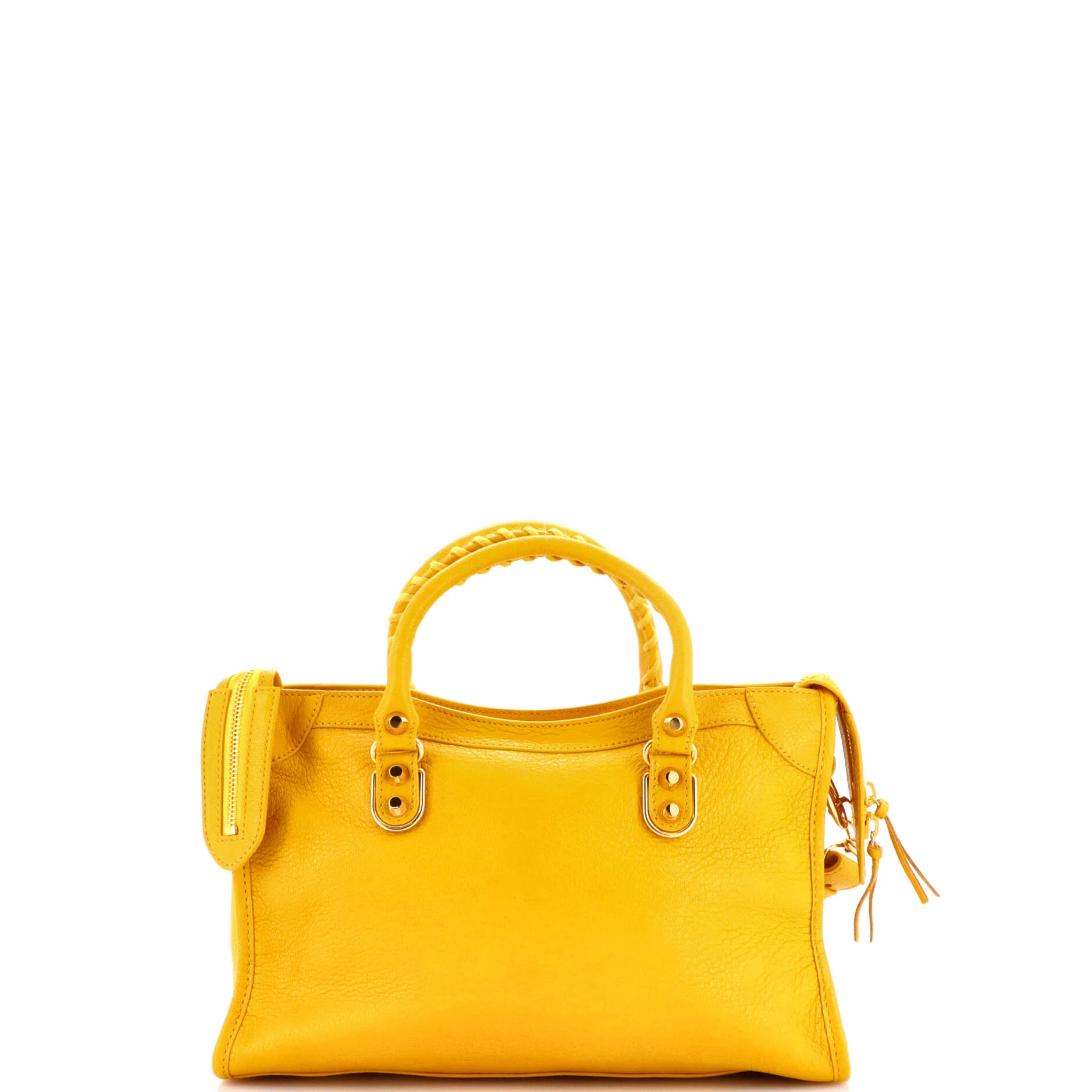 City Classic Metallic Edge Bag Leather Small - Image 4