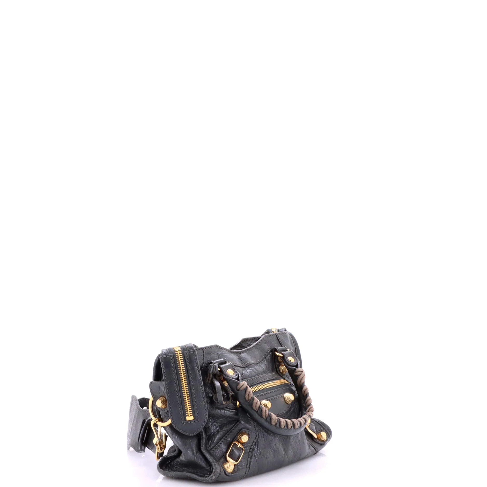 City Giant Studs Bag Leather Mini - Image 3