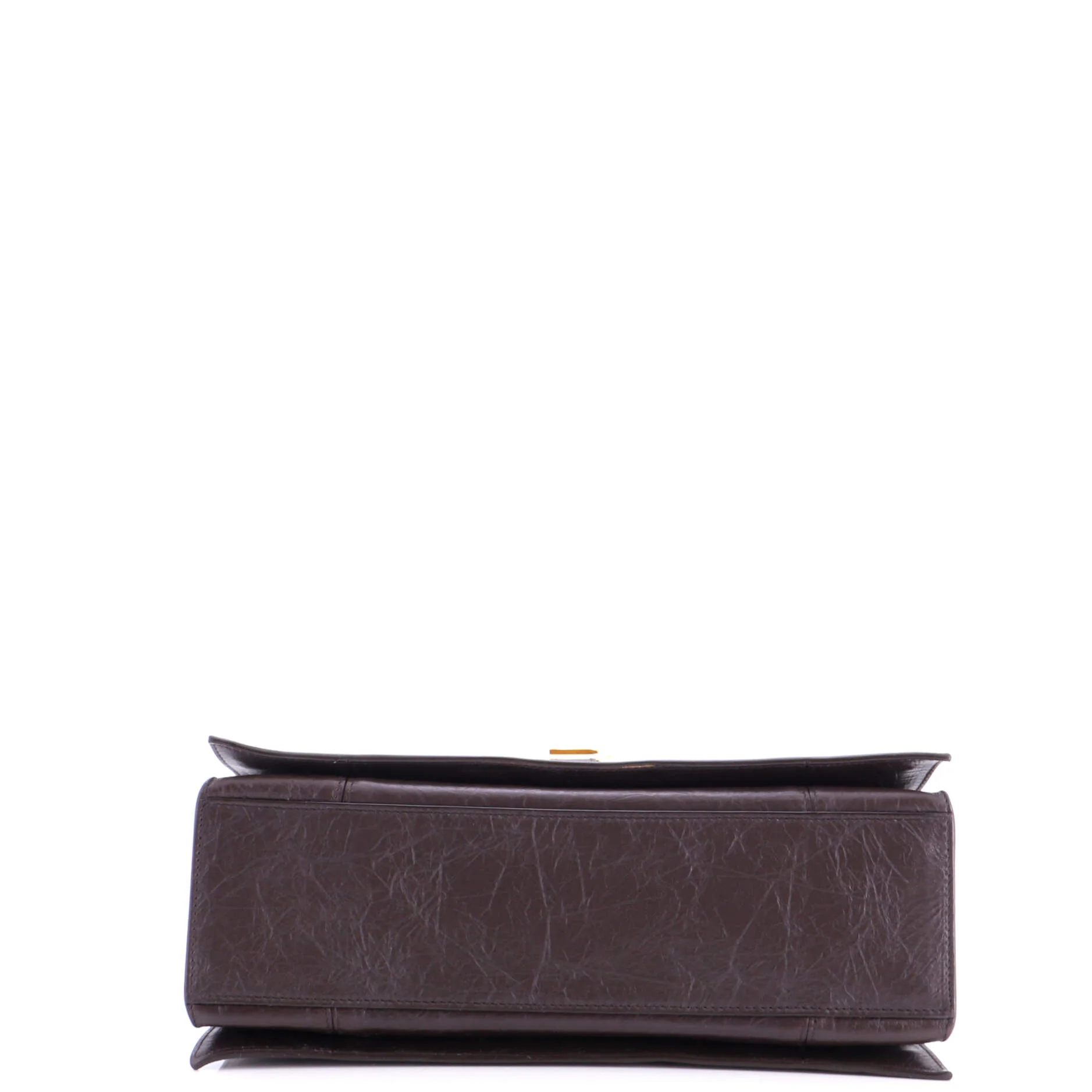 Crush Chain Flap Bag Leather Medium - Image 4