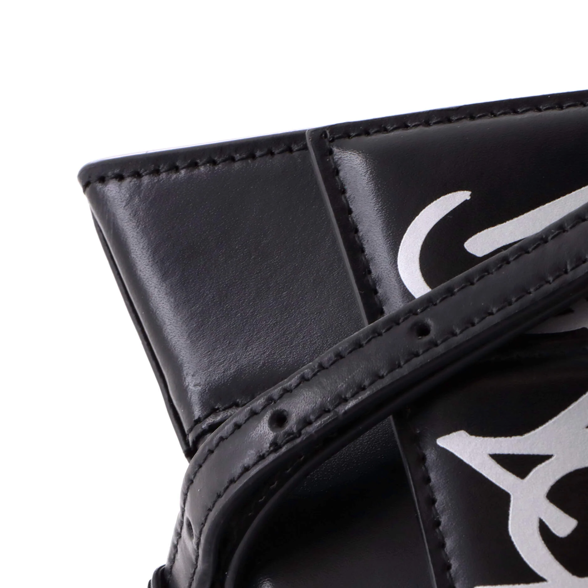 Graffiti Hourglass Top Handle Bag Leather Small - Image 7