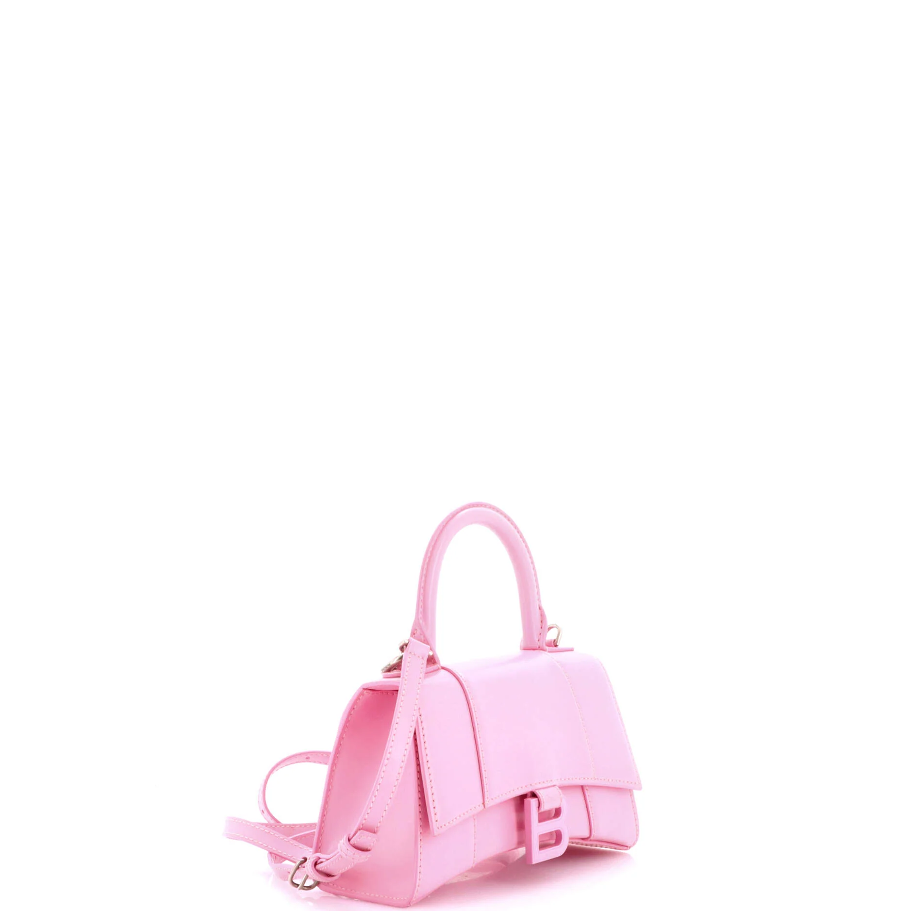 Hourglass Top Handle Bag Leather XS - Image 2