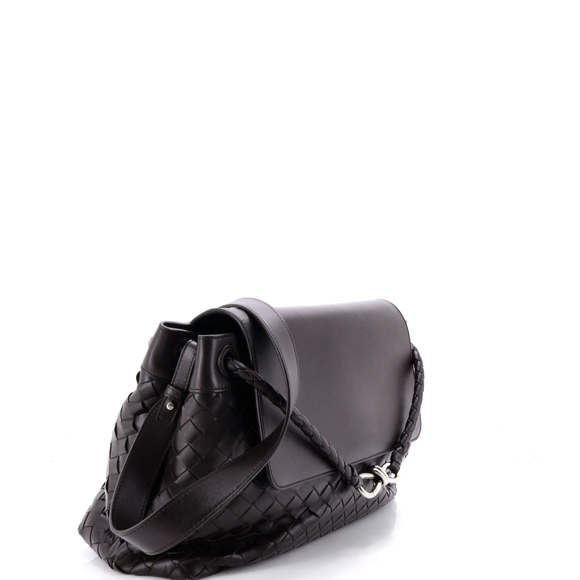 Andiamo Messenger Bag Intrecciato Leather Medium - Image 2