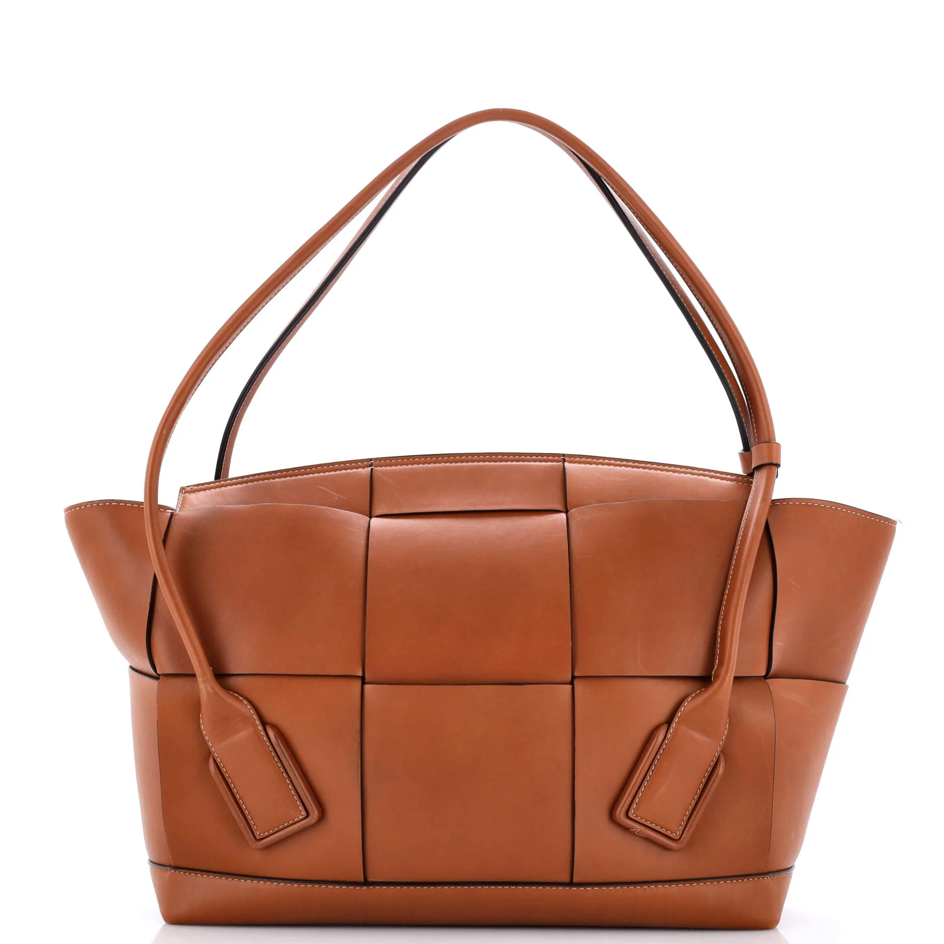 Arco Bag Maxi Intrecciato Leather Large - Image 3