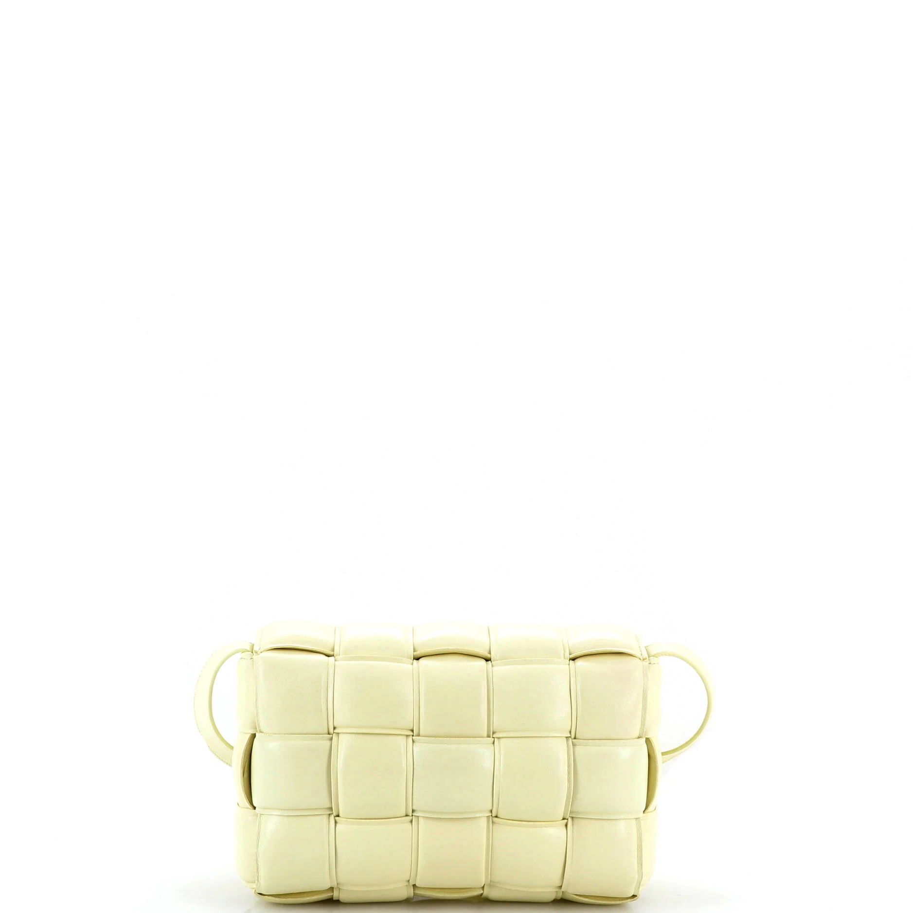 Cassette Chain Crossbody Bag Padded Maxi Intrecciato Leather - Image 3