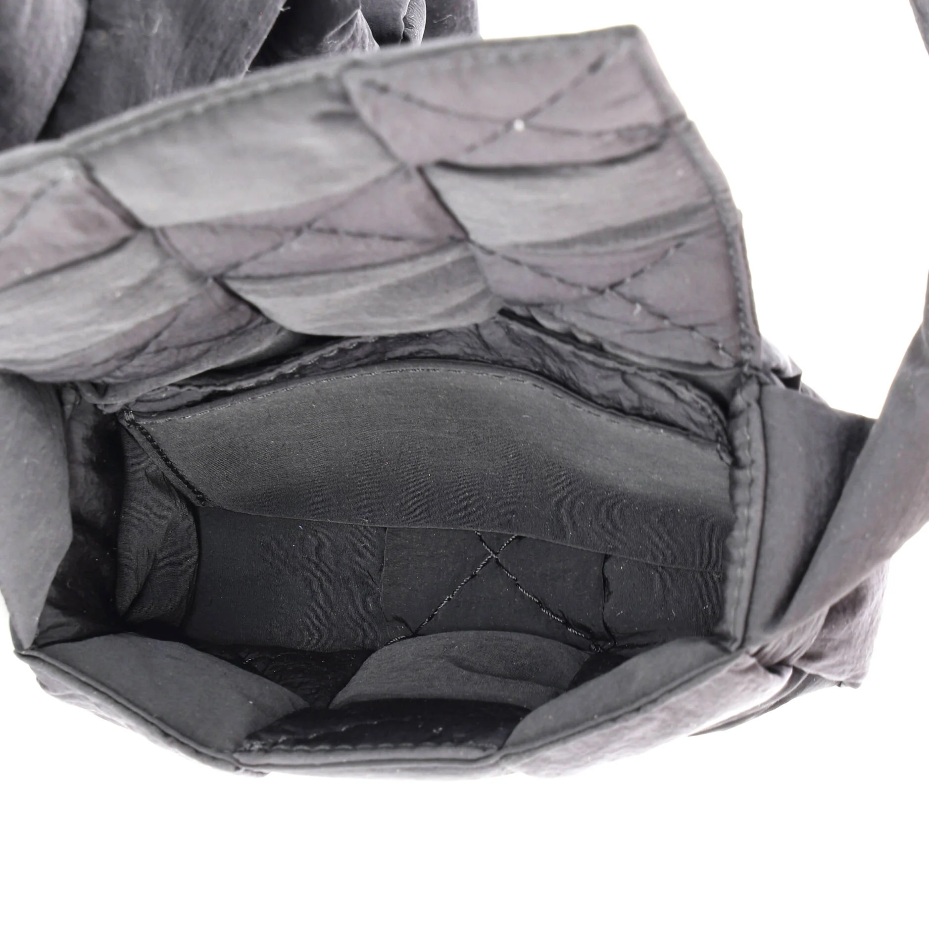 Cassette Crossbody Bag Maxi Intrecciato Nylon Extra Mini - Image 5