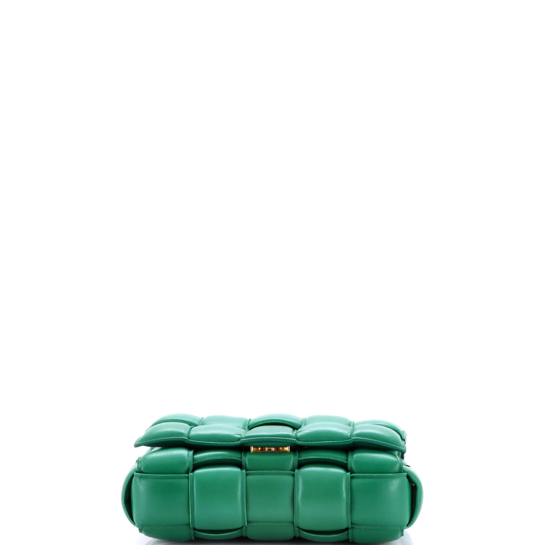 Cassette Crossbody Bag Padded Maxi Intrecciato Leather Small - Image 4