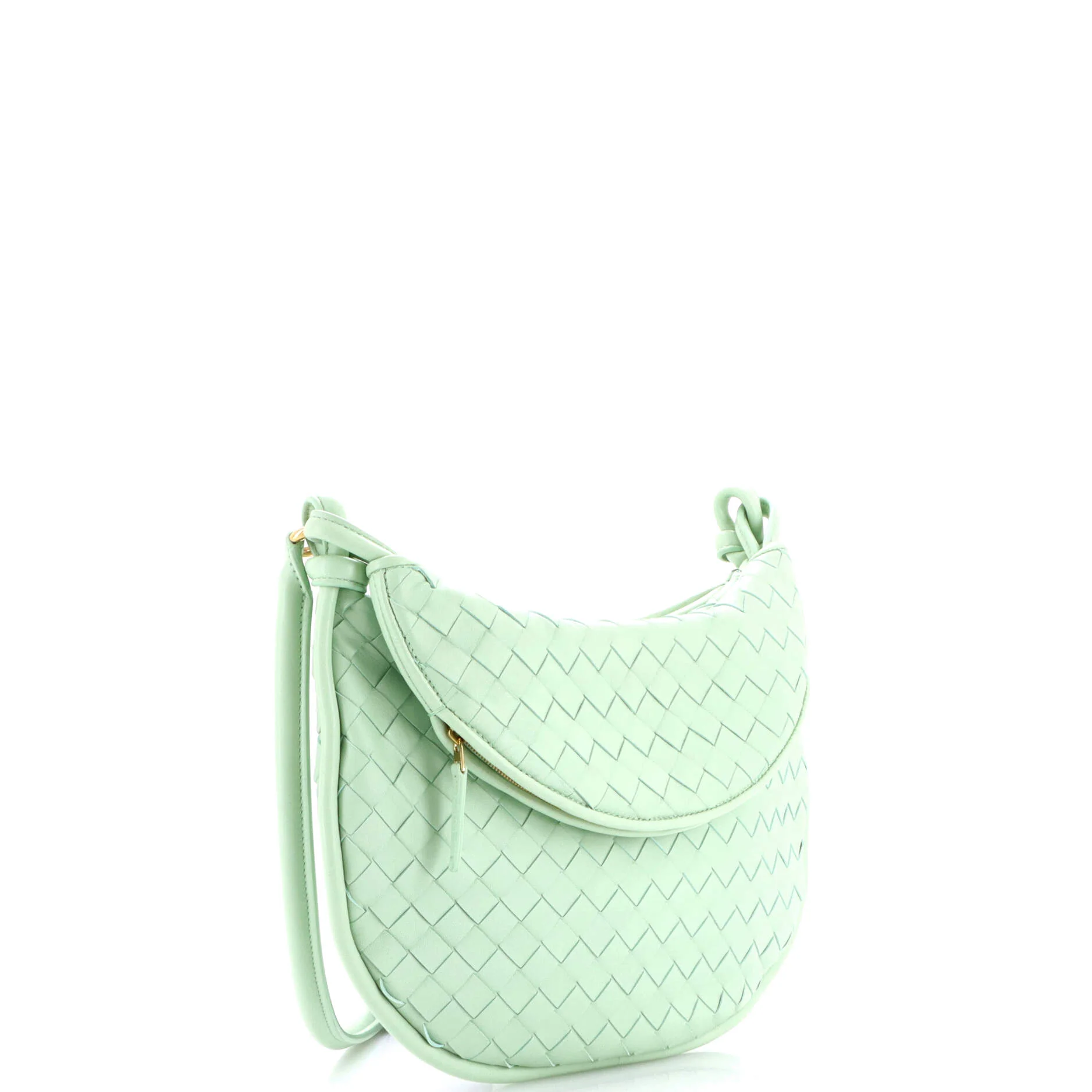 Gemelli Shoulder Bag Intrecciato Leather Medium - Image 2