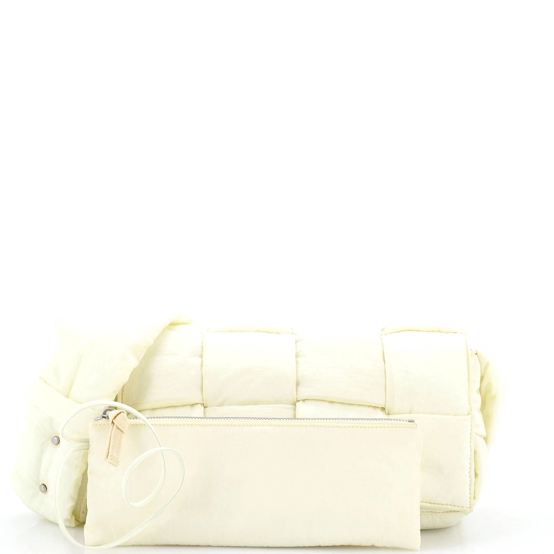 Padded Tech Cassette Crossbody Bag Intrecciato Nylon - Image 2