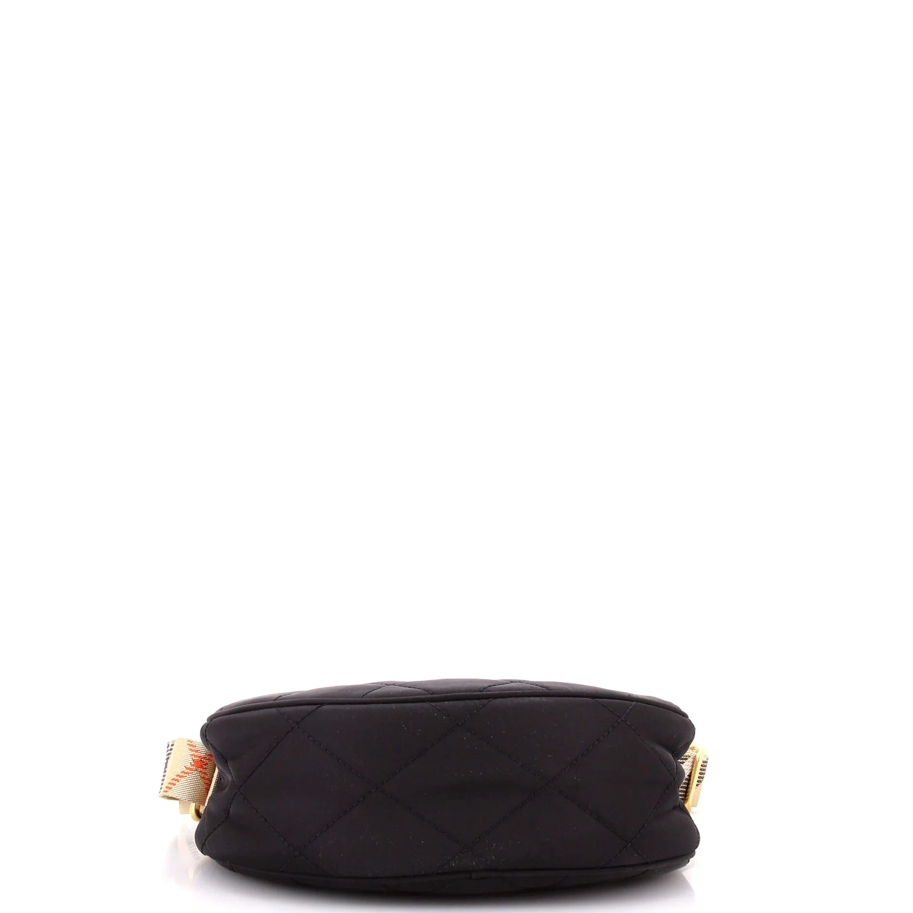 Horseshoe Crossbody Bag Quilted Nylon - Image 4