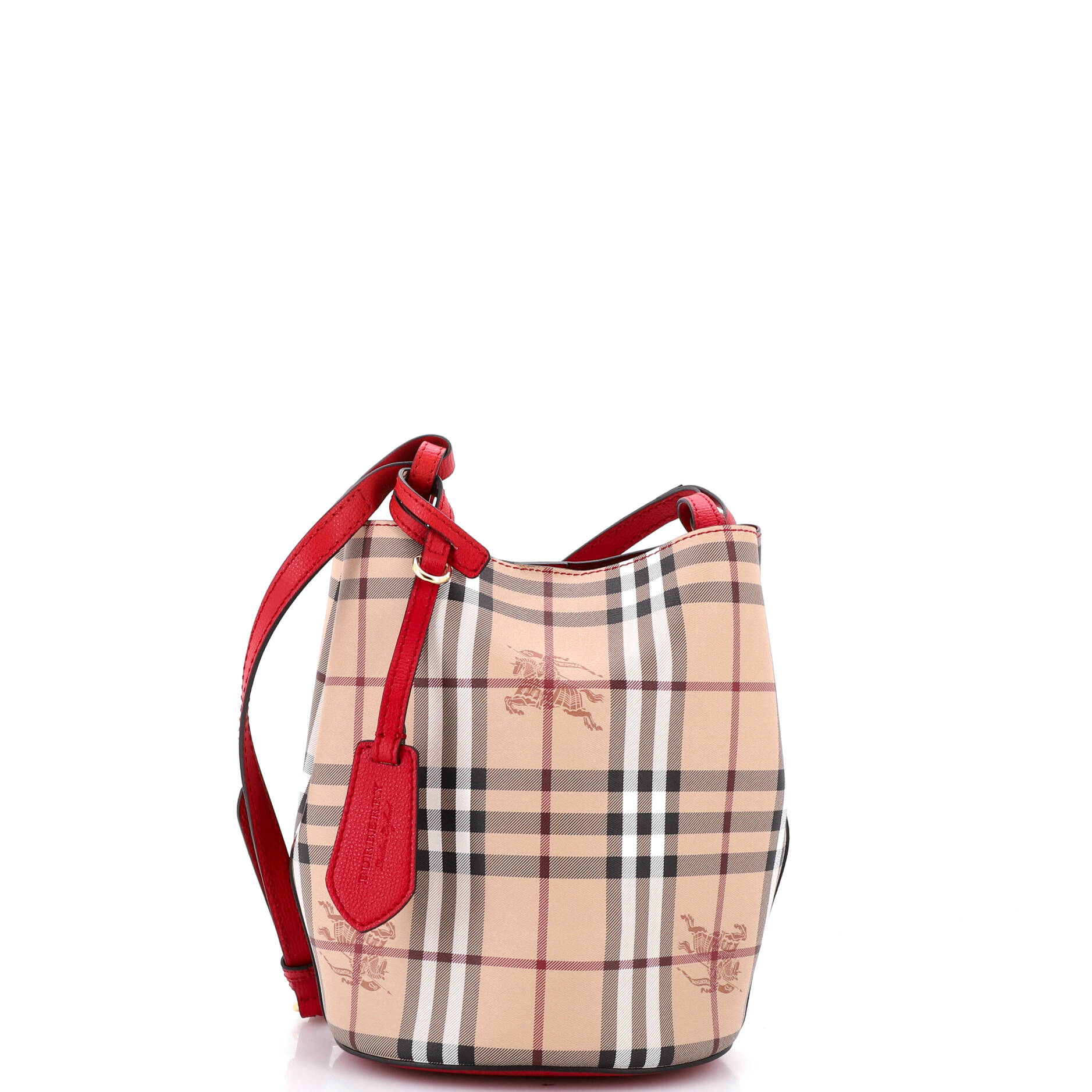 Lorne Bucket Bag Haymarket Coated Canvas Small