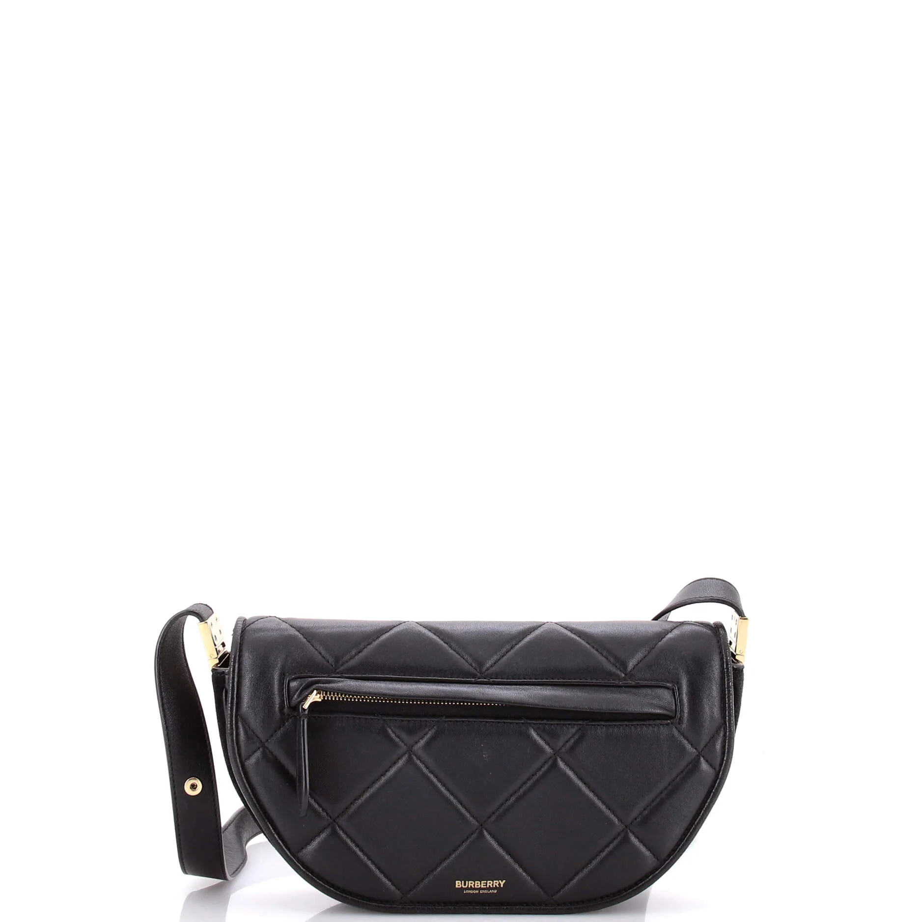Olympia Flap Bag Quilted Leather Small