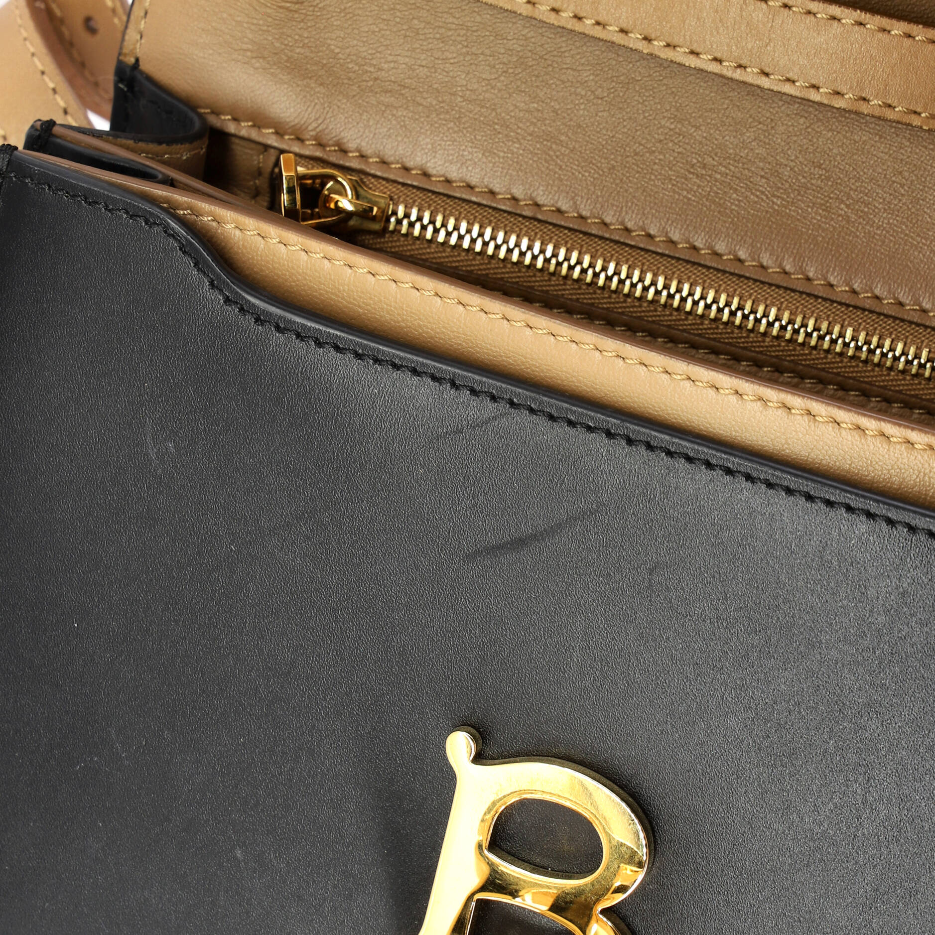 TB Flap Bag Leather Small - Image 6