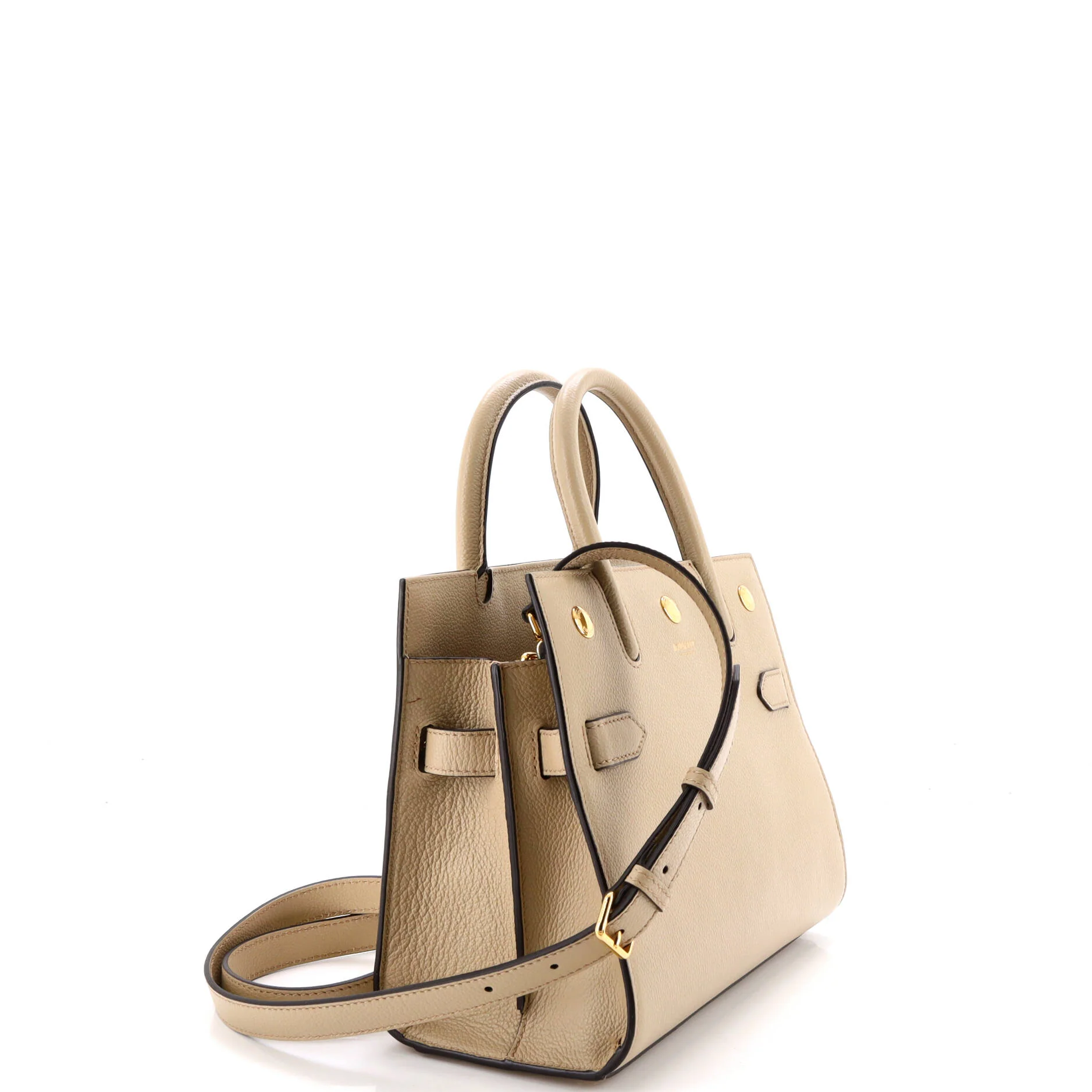 Title Two Handle Tote Leather Mini - Image 2
