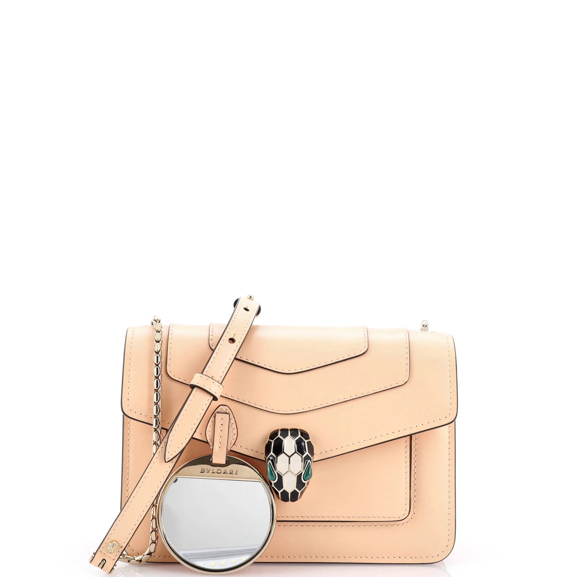 Serpenti Forever Shoulder Bag Leather Mini - Image 2