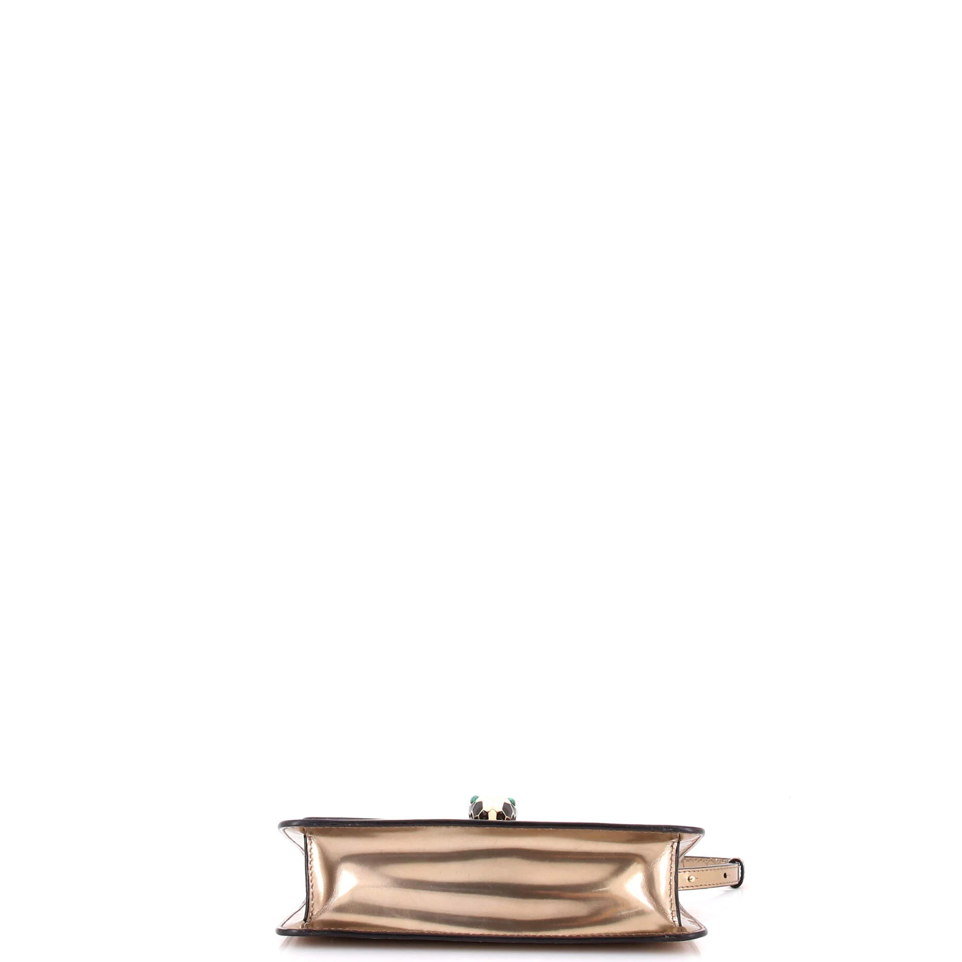 Serpenti Forever Shoulder Bag Metallic Leather Small - Image 4