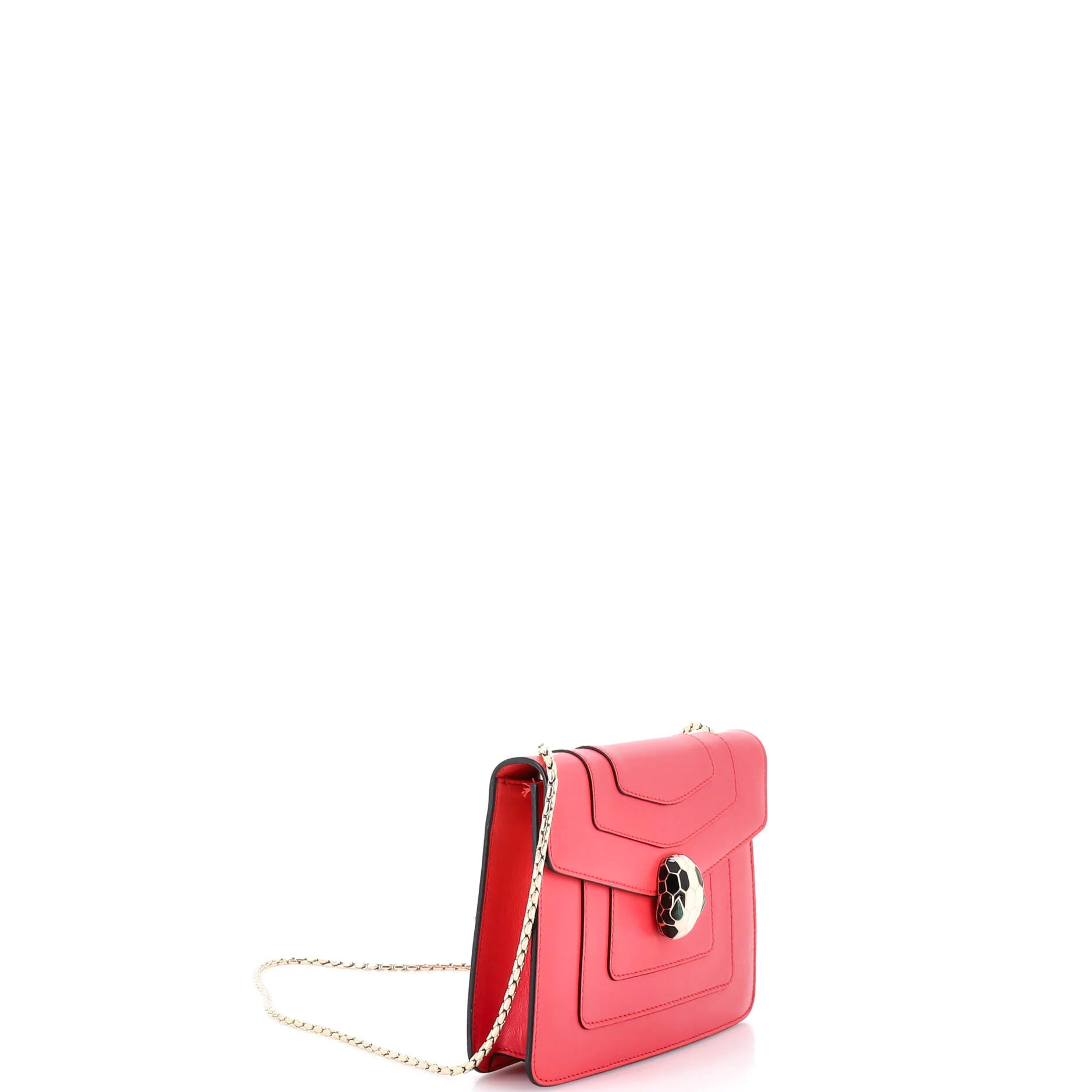 Serpenti Forever Square Shoulder Bag Leather Small - Image 2