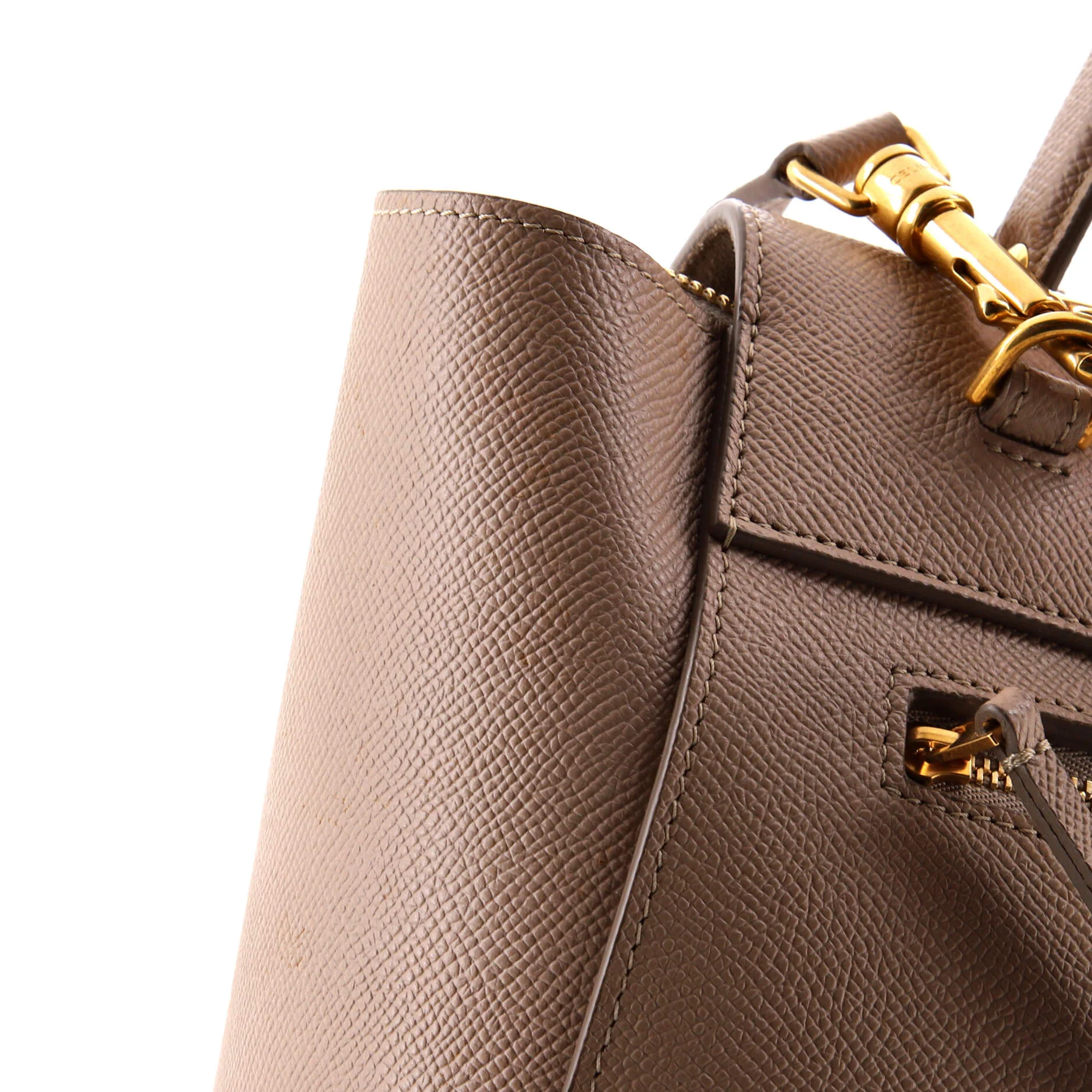 Belt Bag Textured Leather Micro - Image 6