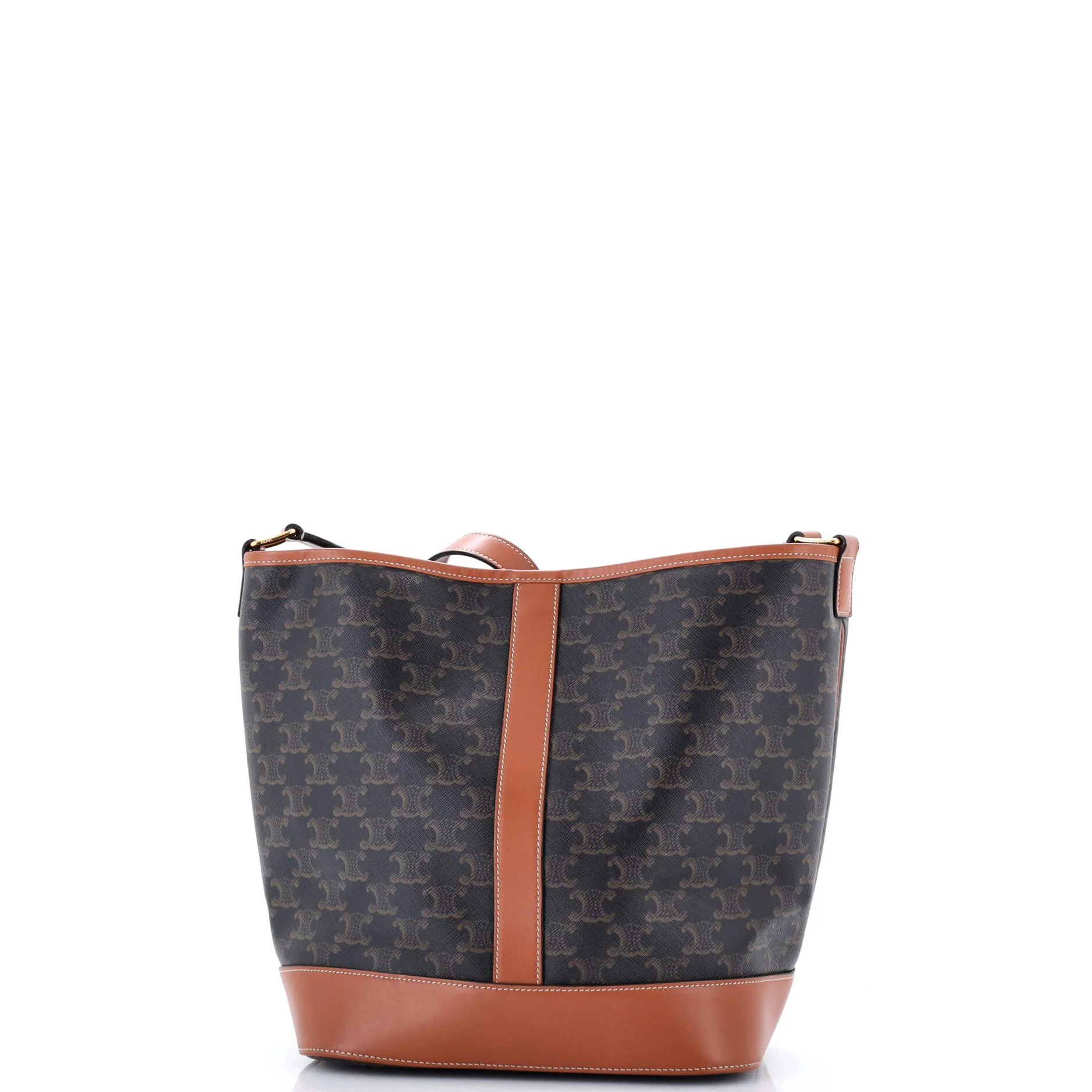 Bucket Bag Triomphe Coated Canvas Medium - Image 3