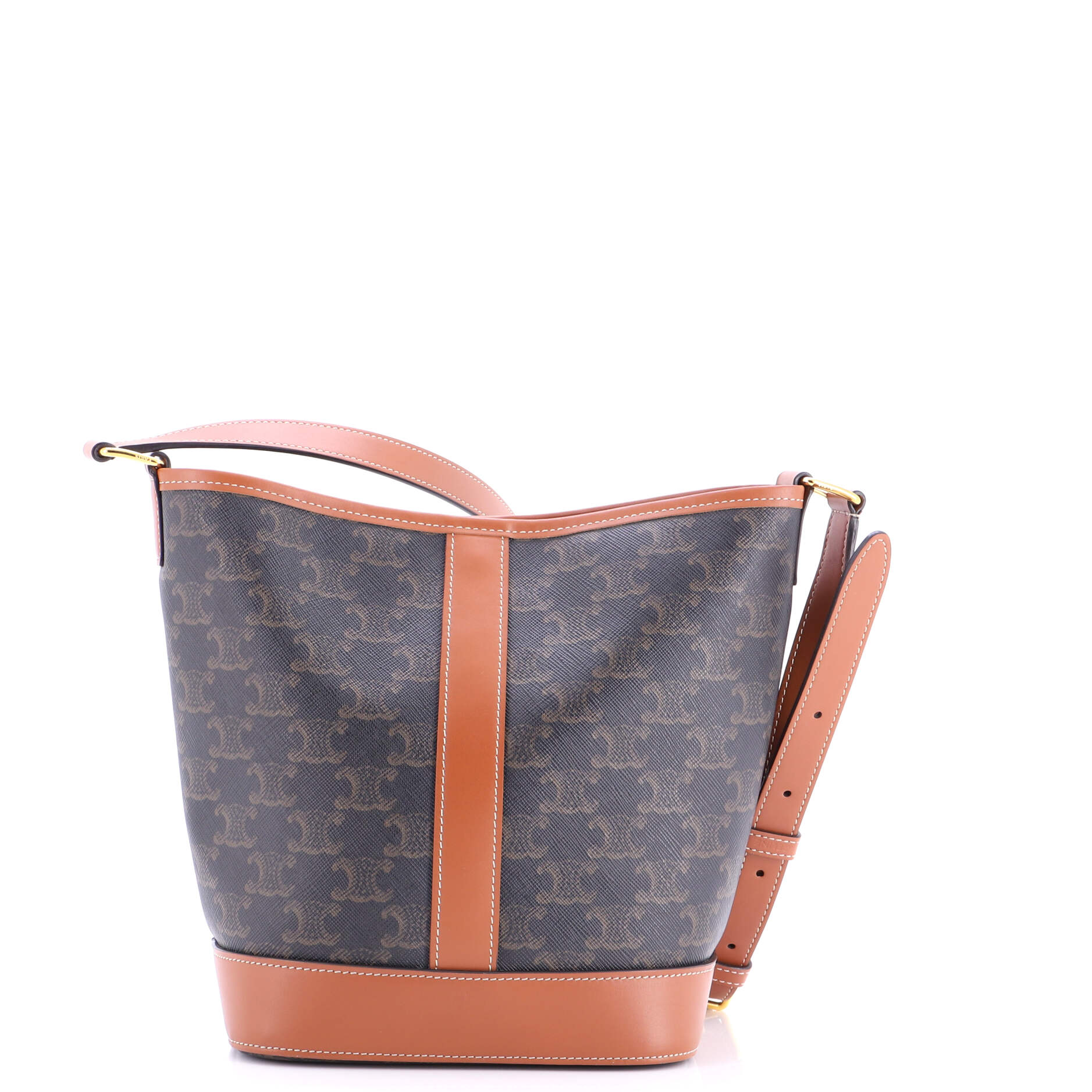 Bucket Bag Triomphe Coated Canvas Small - Image 3