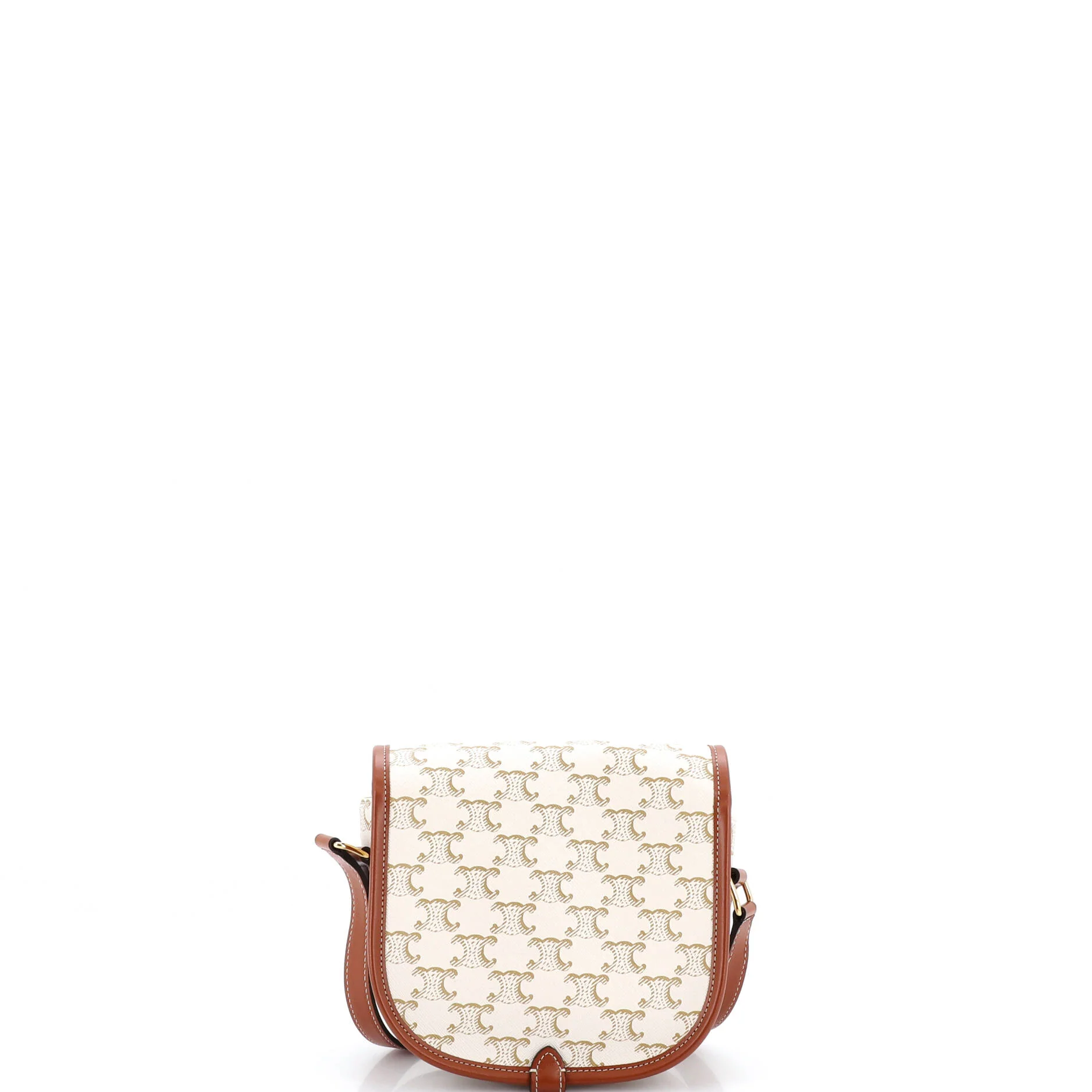 Folco Bag Triomphe Coated Canvas Medium - Image 3