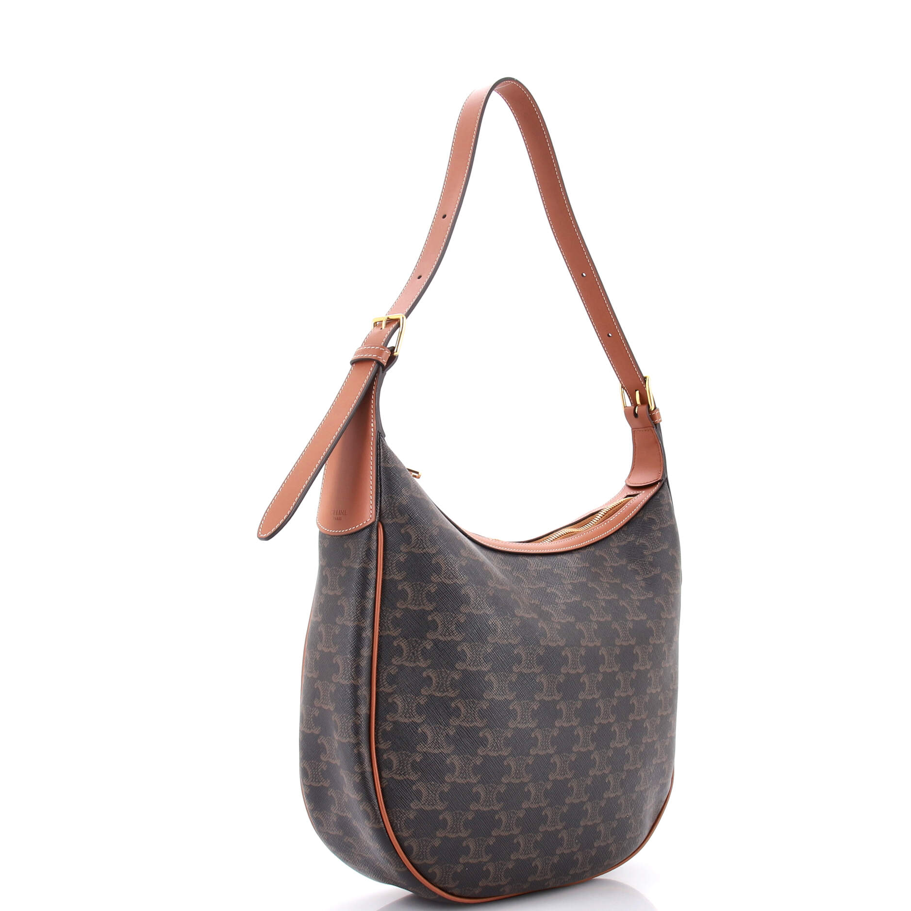 Heloise Bag Triomphe Coated Canvas Medium - Image 2