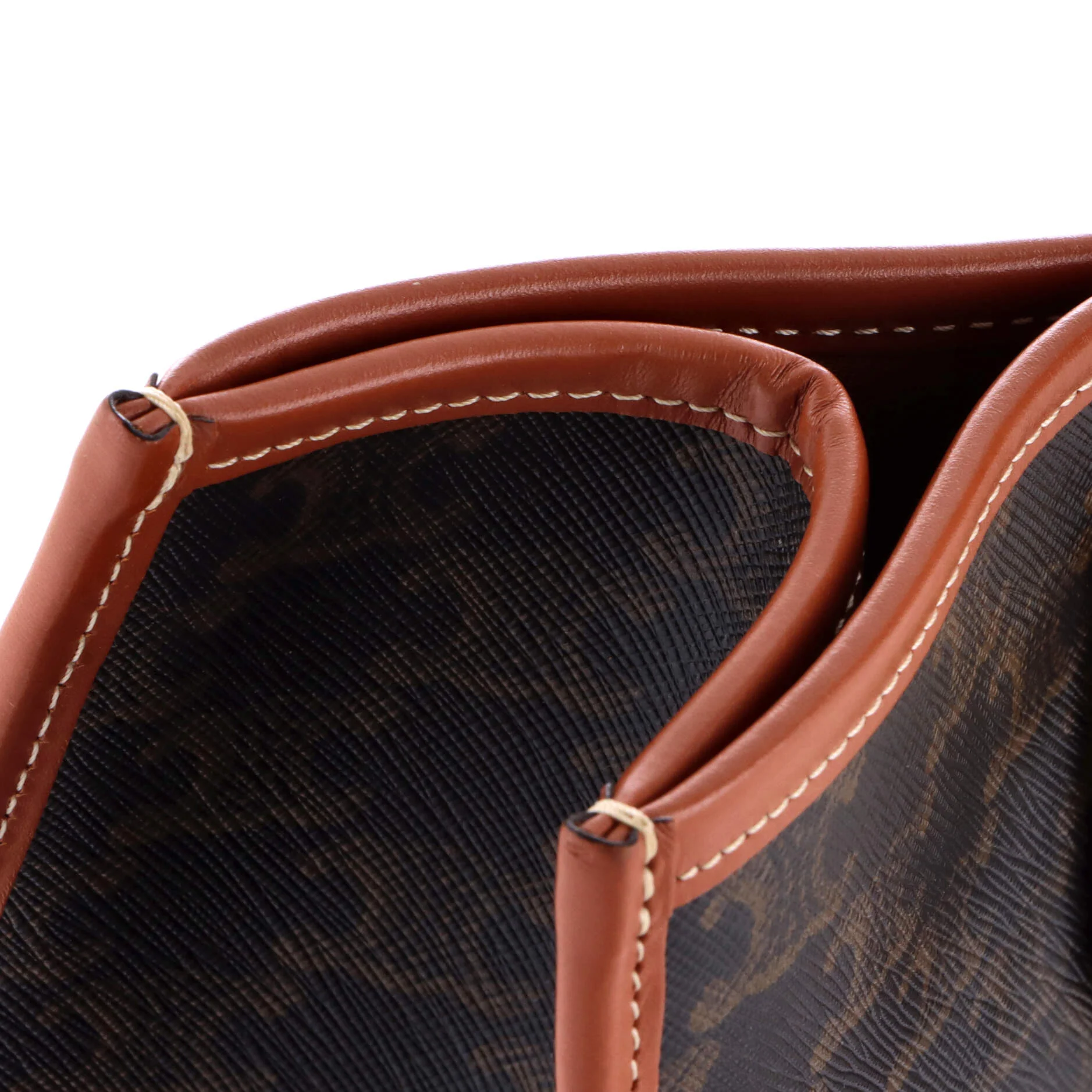 Horizontal Cabas Tote Triomphe Coated Canvas Mini - Image 6