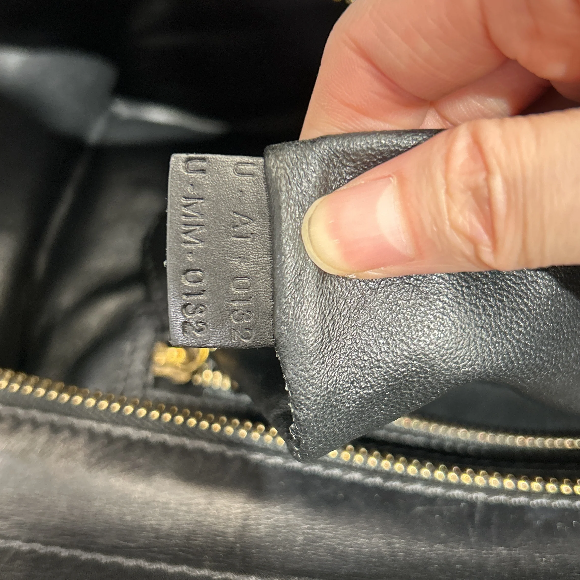 Luggage Bag Canvas and Leather Mini - Image 8