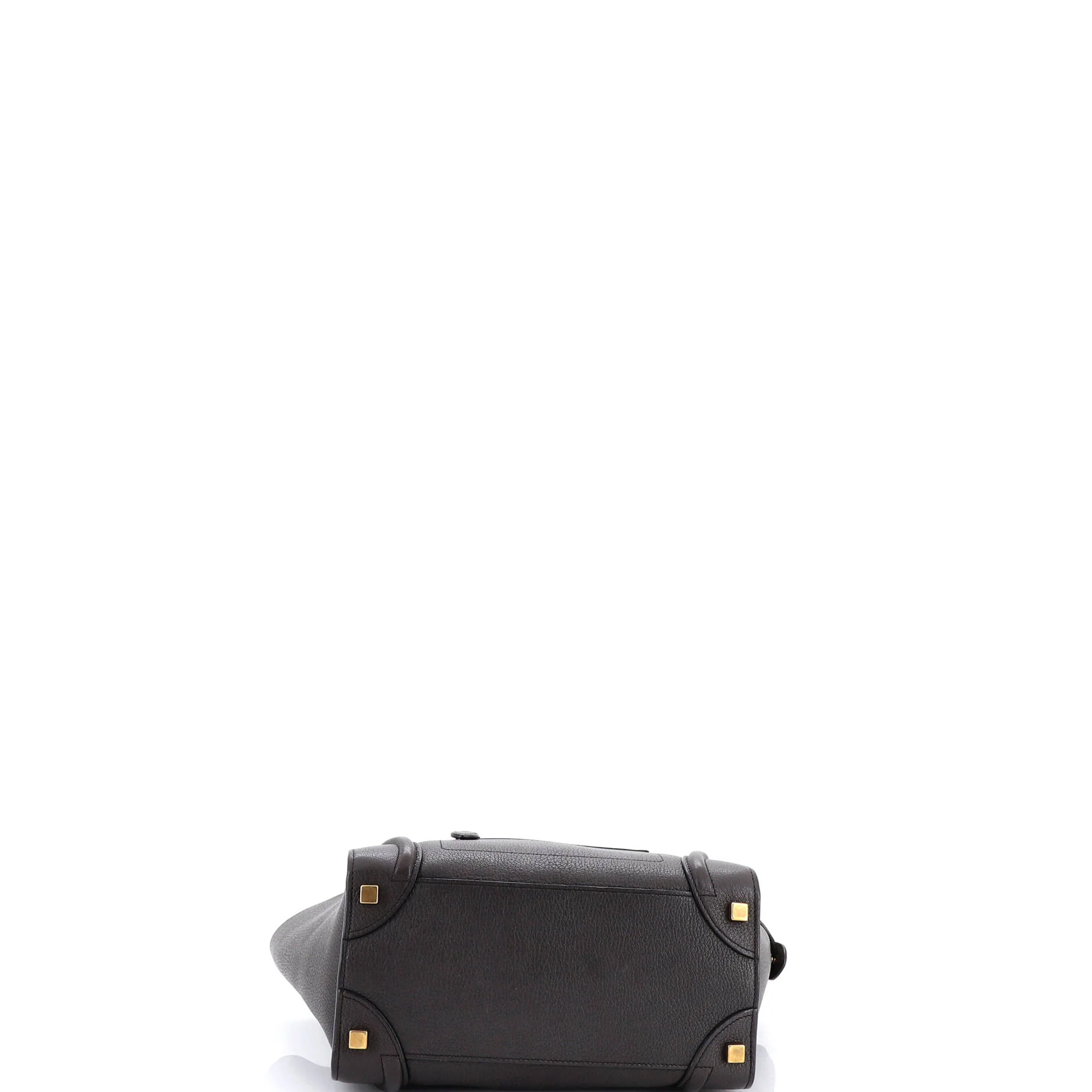 Luggage Bag Grainy Leather Micro - Image 4